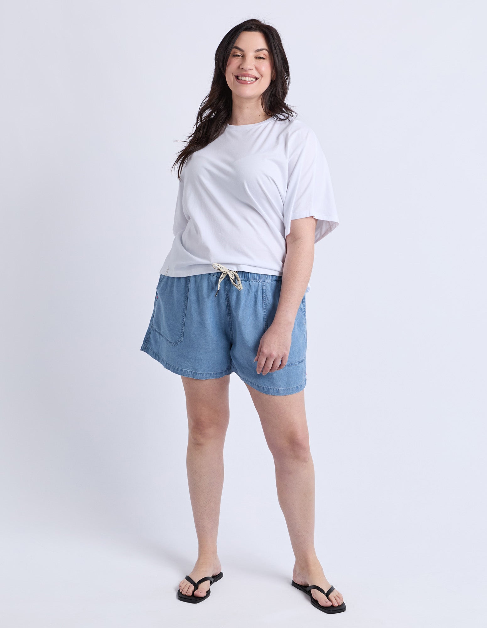 Luna Tee White