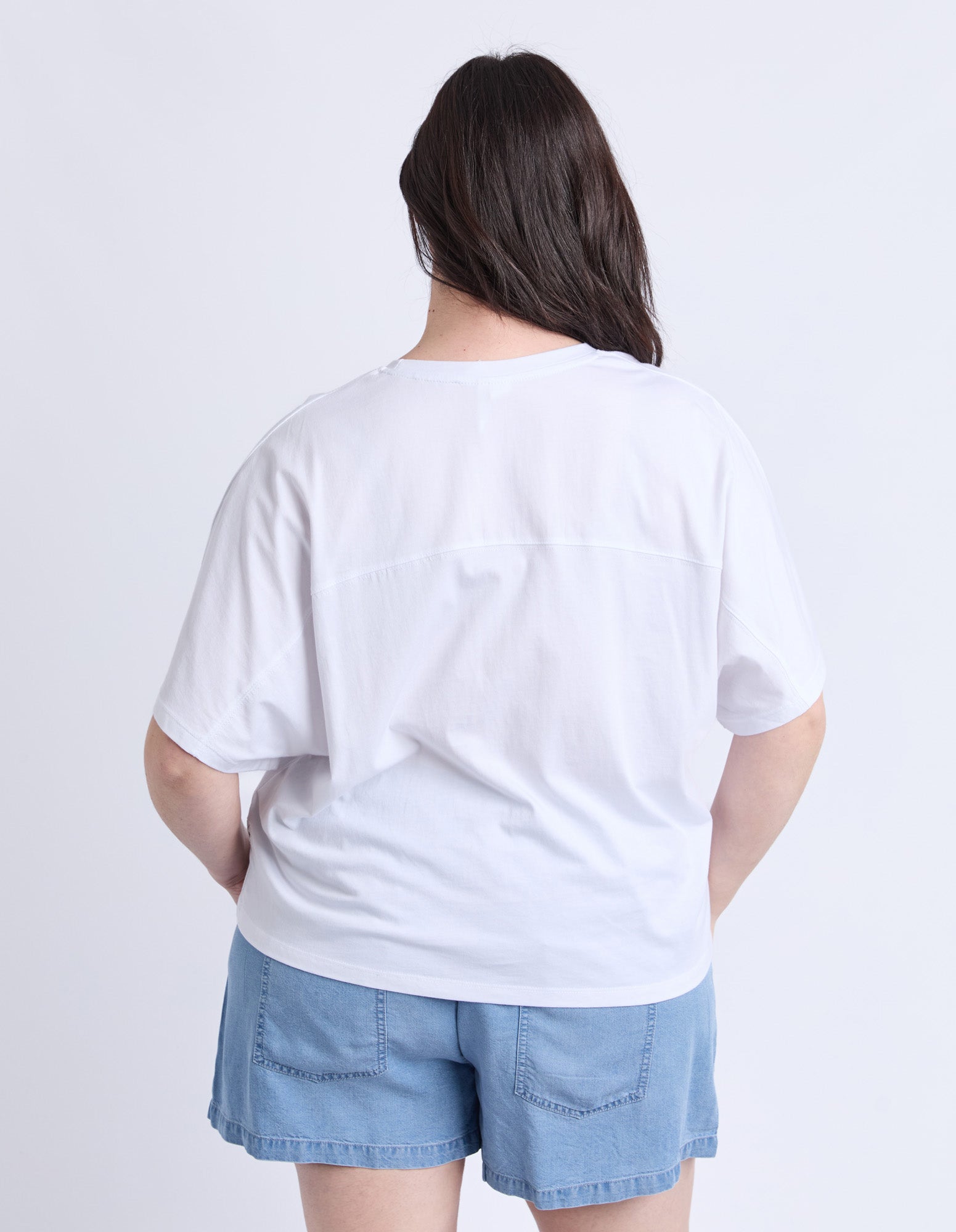 Luna Tee White