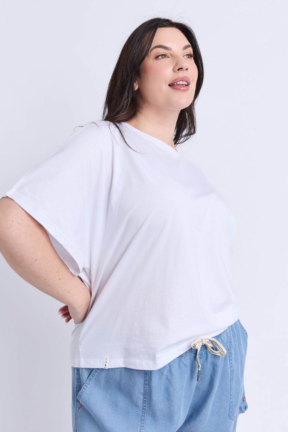 Luna Tee White
