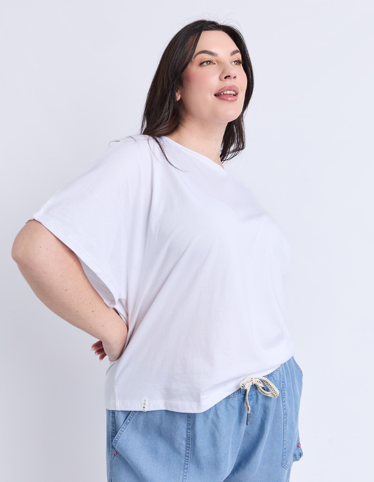 Luna Tee White