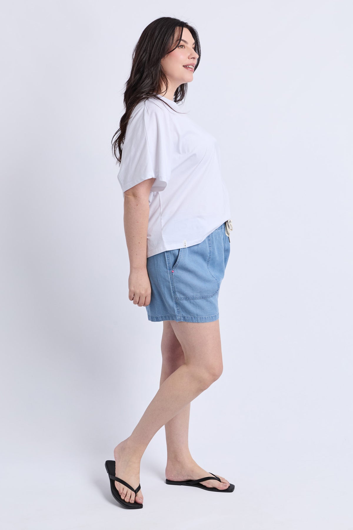Luna Tee White