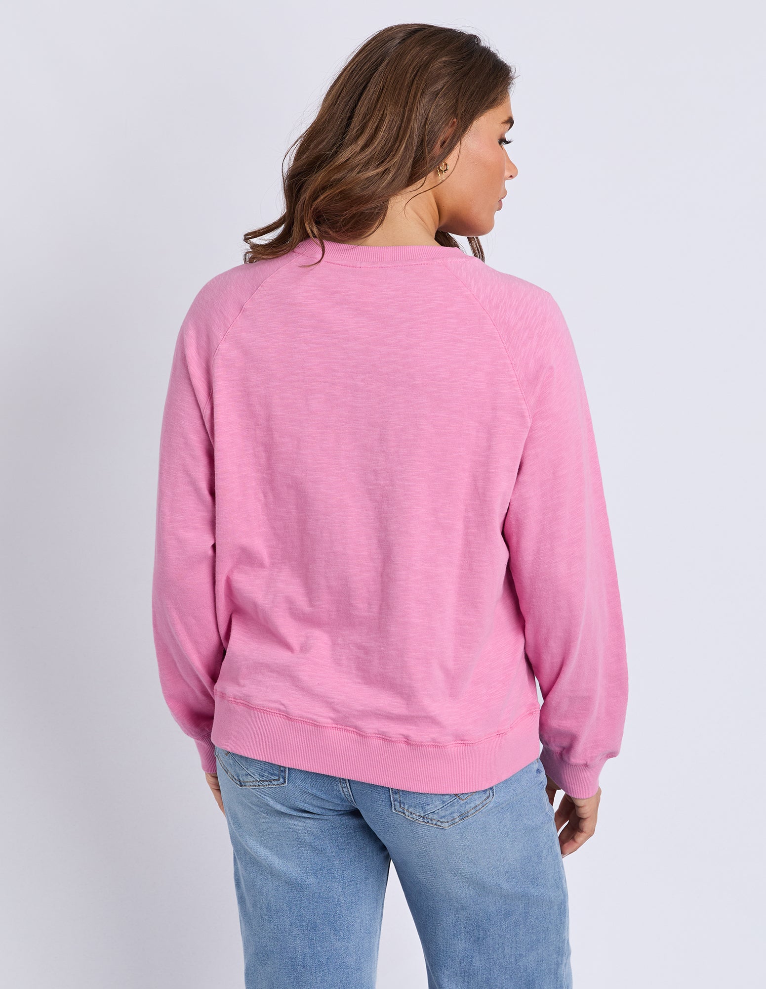 Kinsley Long Sleeve Sweat Quartz Pink