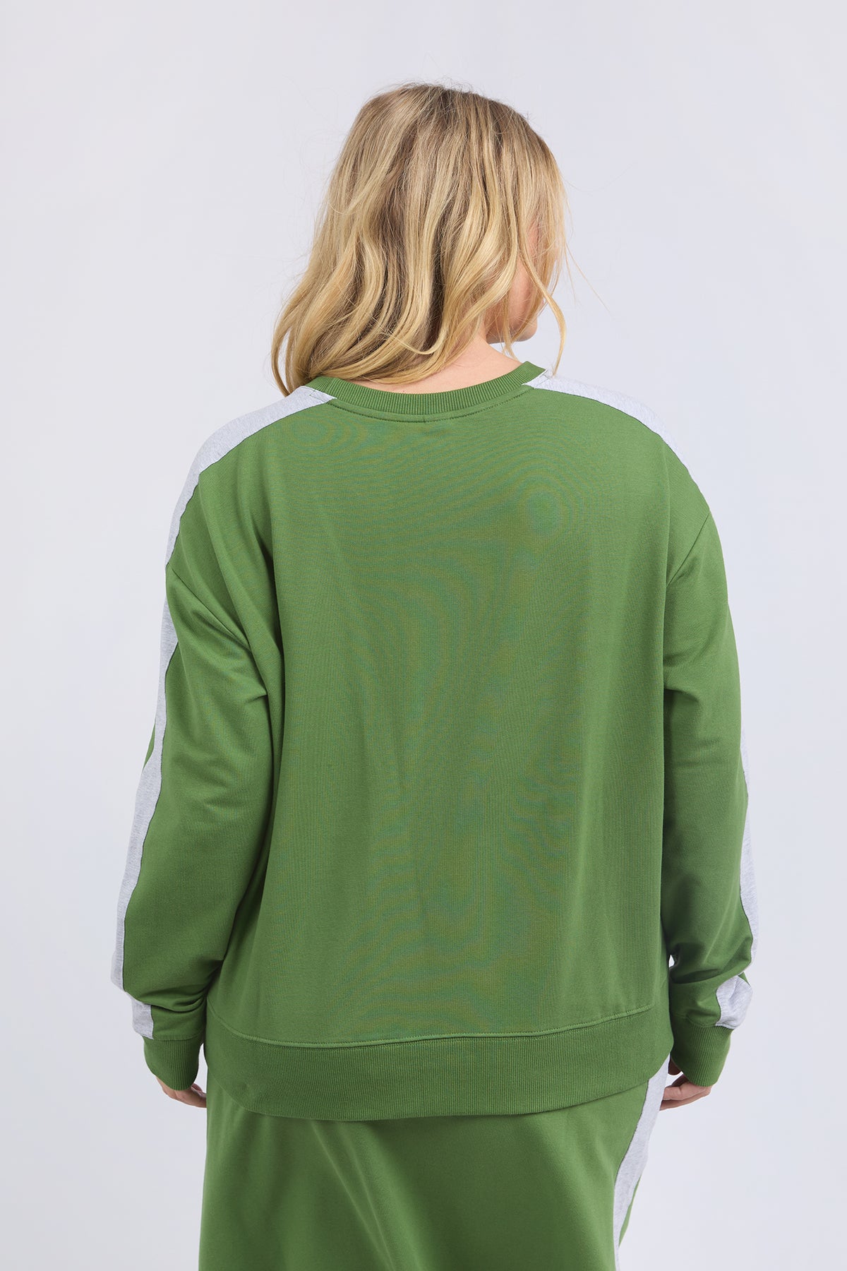 Sloane Fleece Crew Cedar