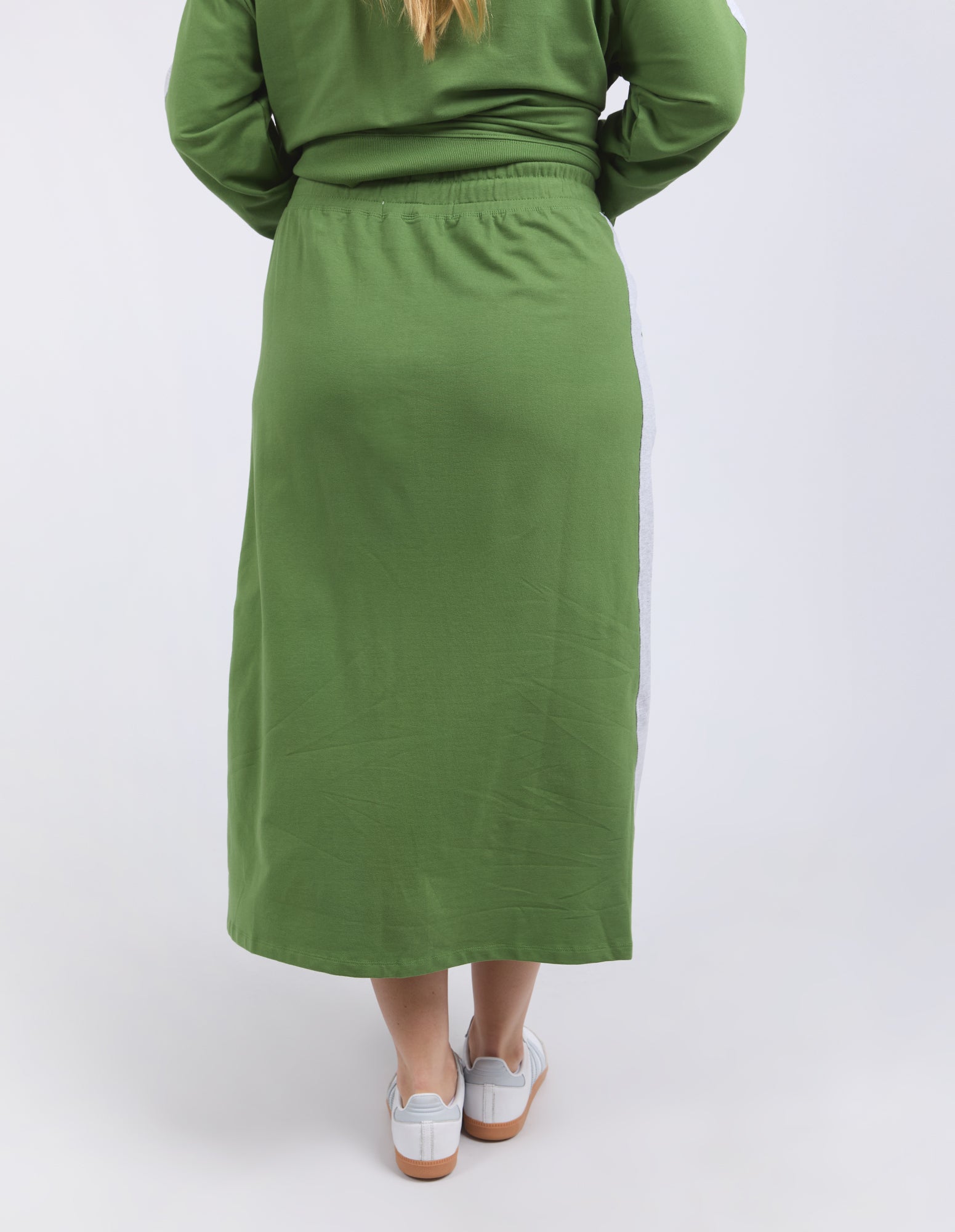 Sloane Fleece Skirt Cedar