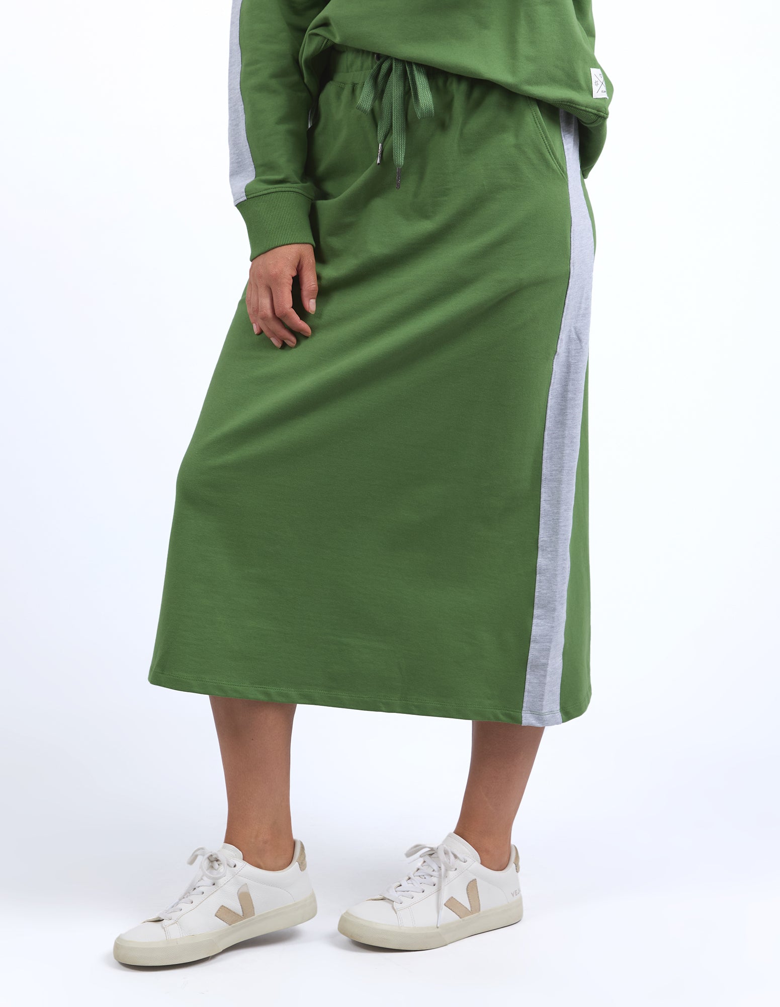 Sloane Fleece Skirt Cedar