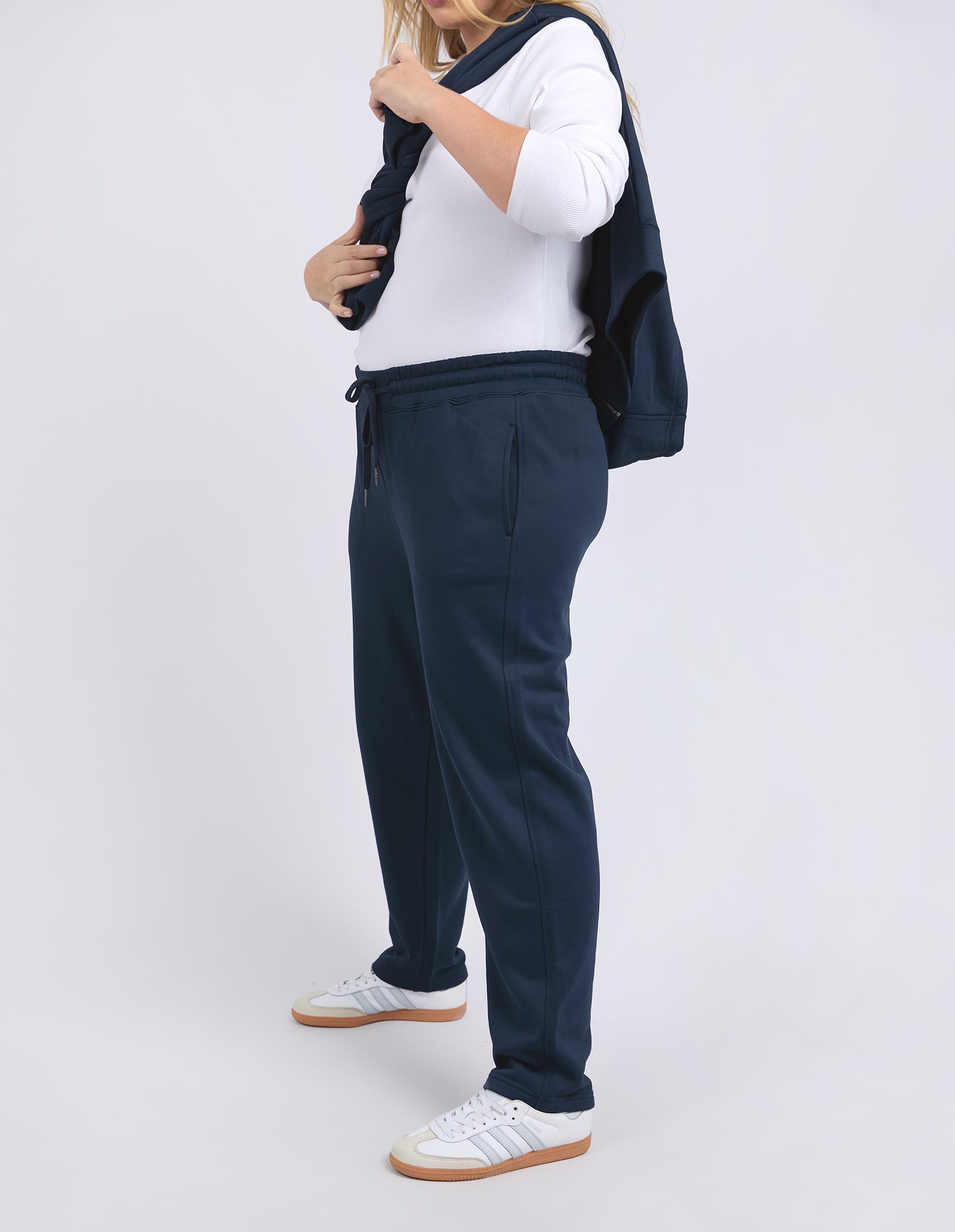 Gracie Trackpant Navy