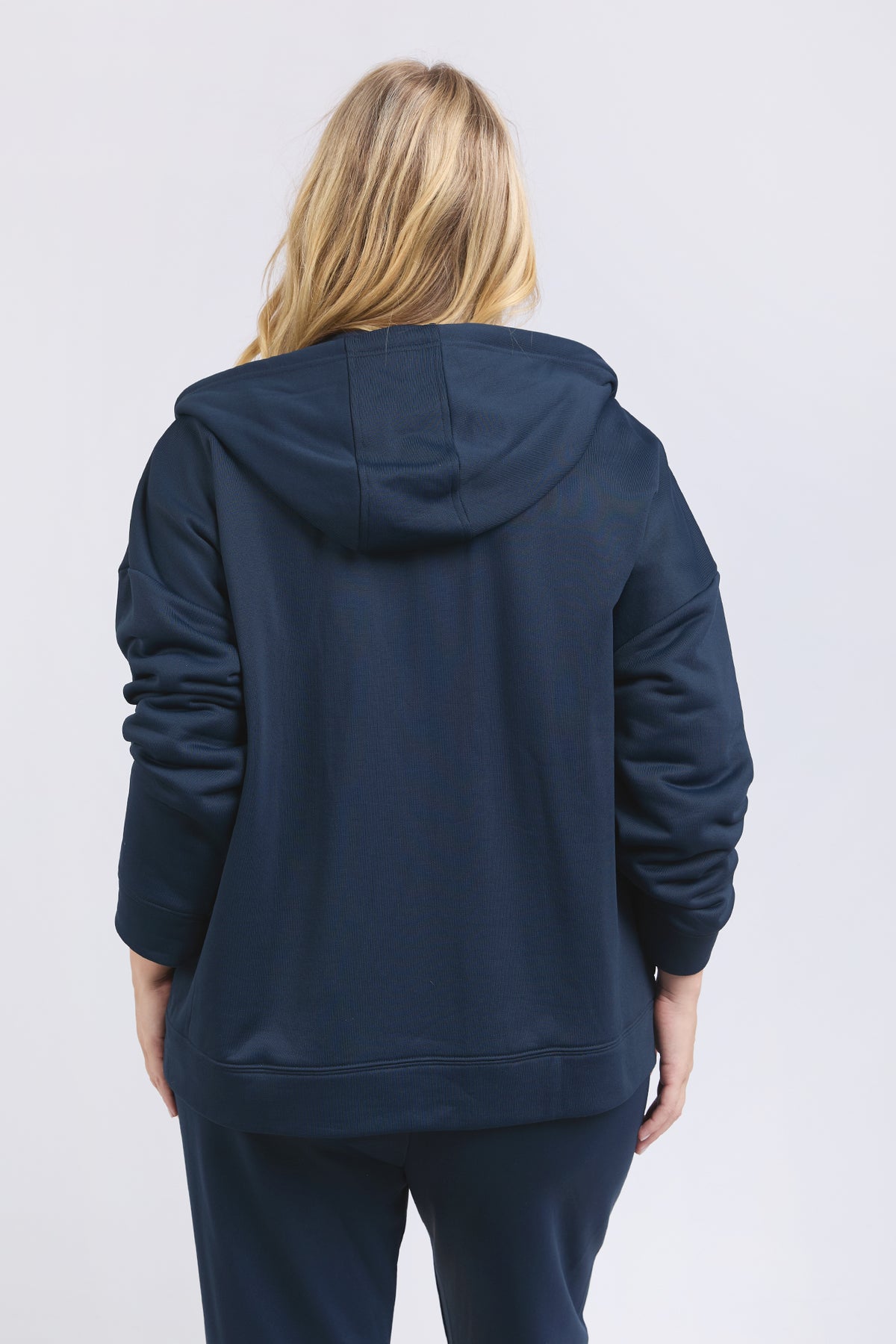 Gracie Zip Hoodie Navy