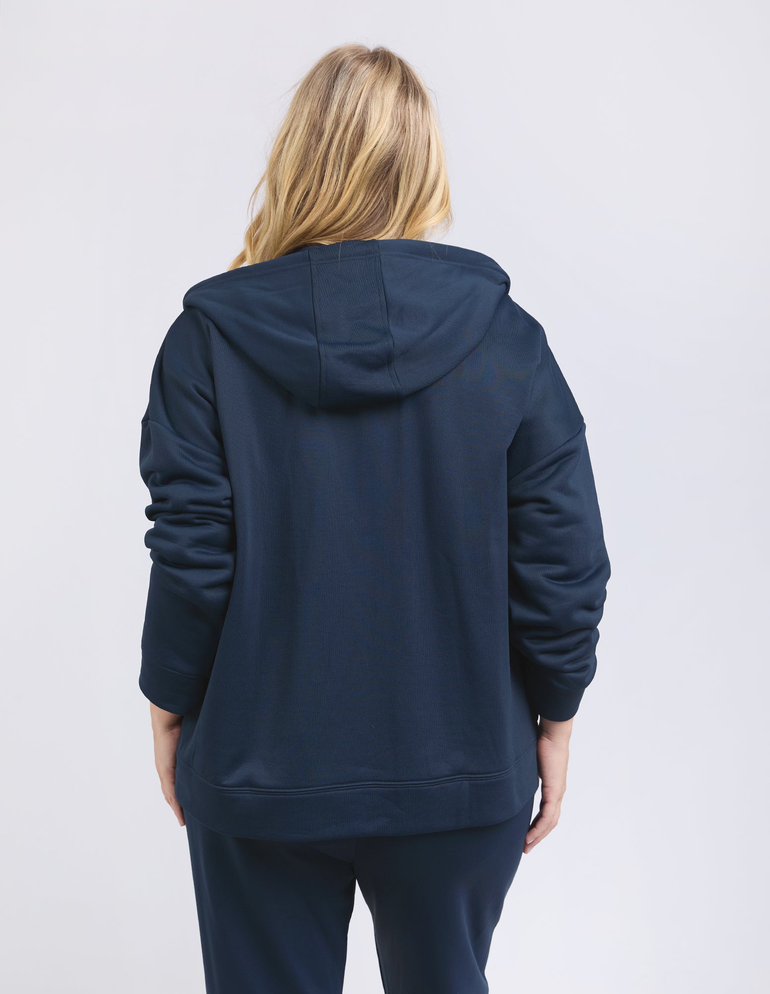 Gracie Zip Hoodie Navy