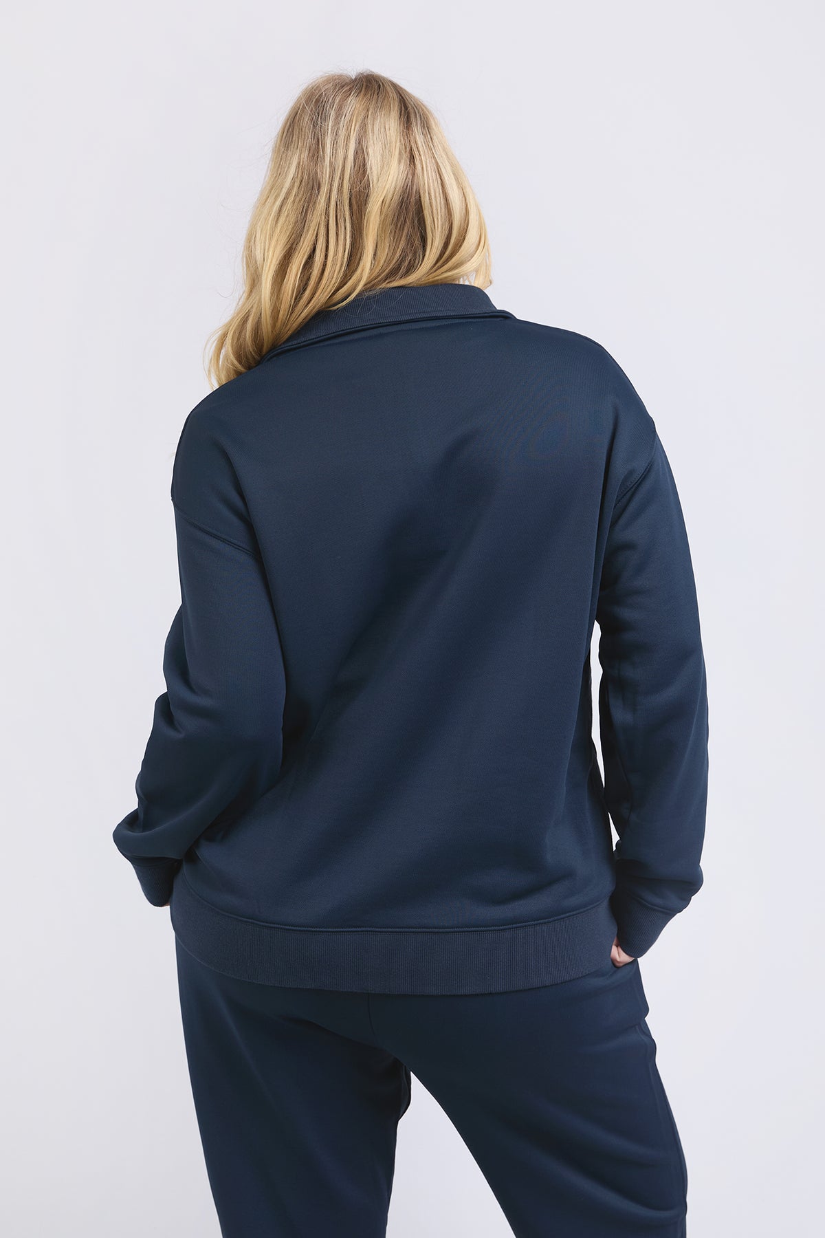Tatum Half Zip Fleece Dark Sapphire