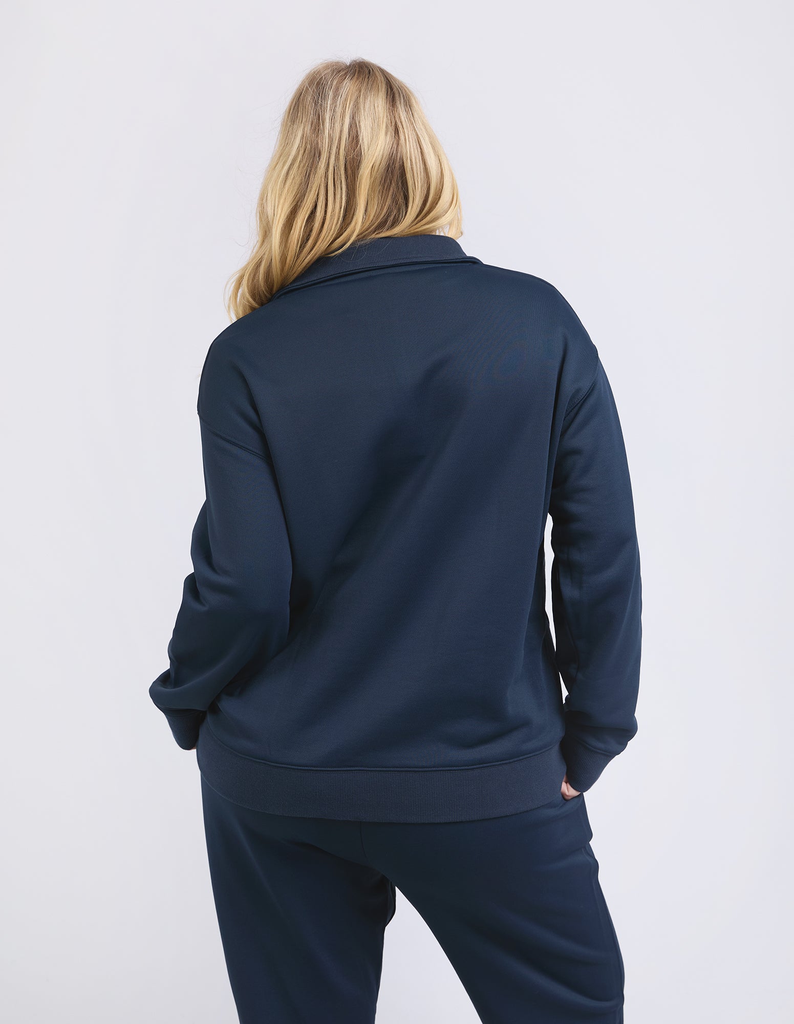 Tatum Half Zip Fleece Dark Sapphire