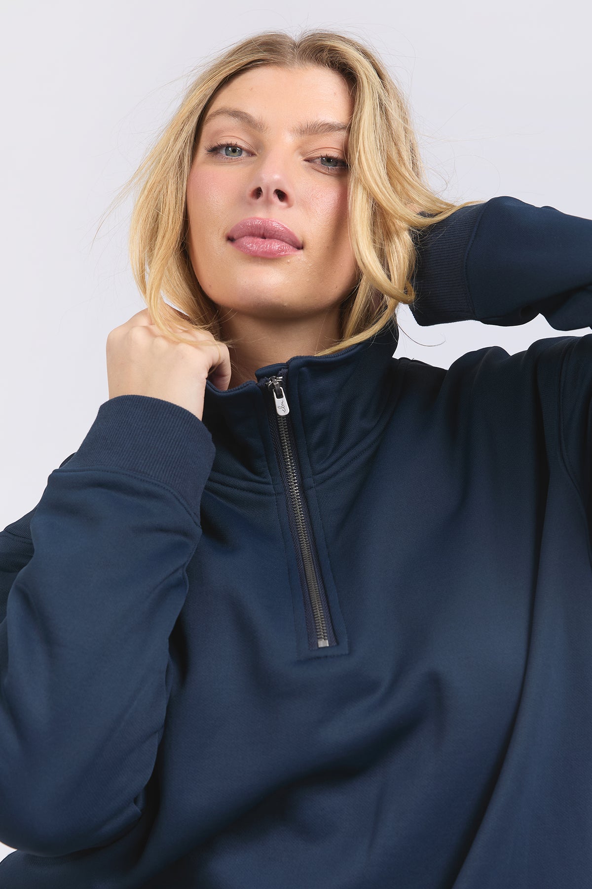 Tatum Half Zip Fleece Dark Sapphire