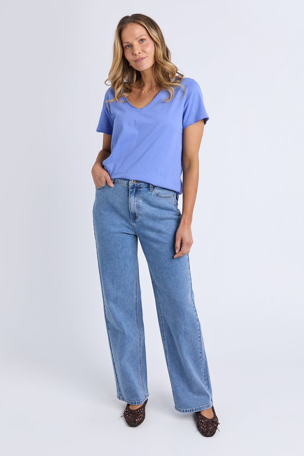 Pima Vee Tee Cornflower
