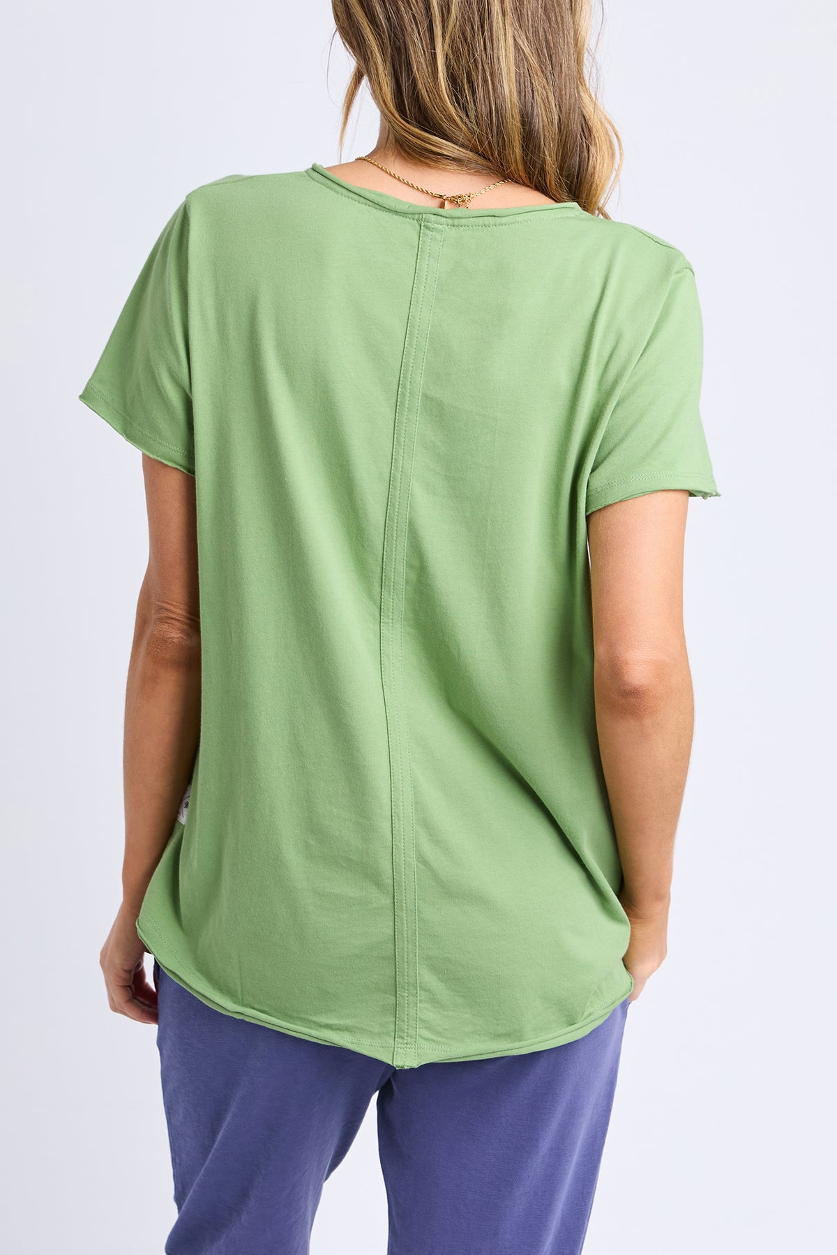 Pima Vee Tee Forest Green