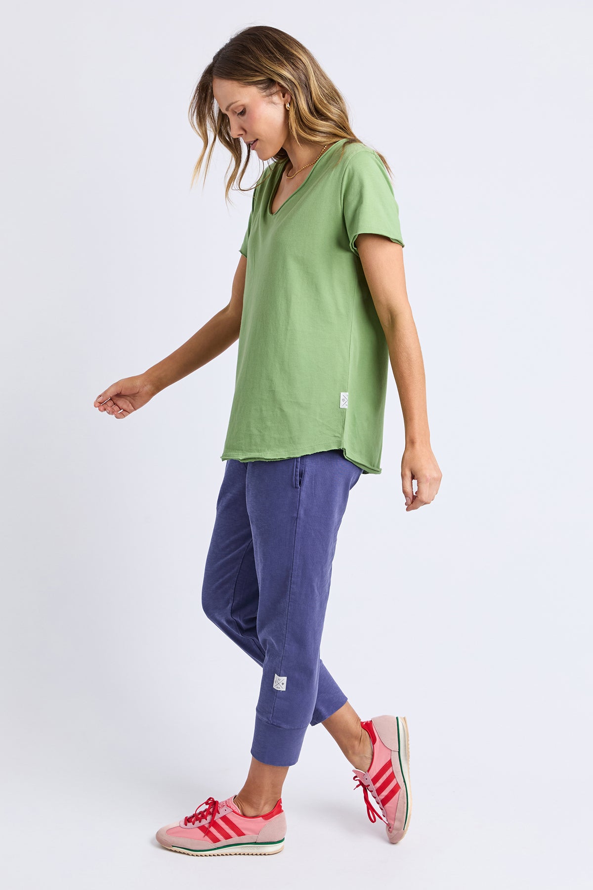 Pima Vee Tee Forest Green