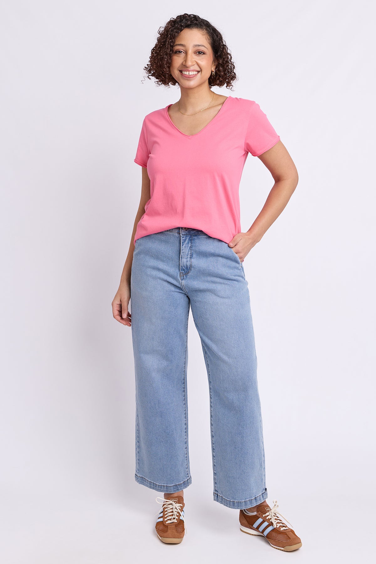 Pima Vee Tee Lemonade Pink