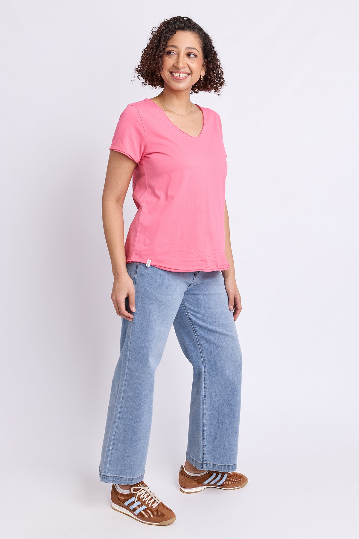 Pima Vee Tee Lemonade Pink