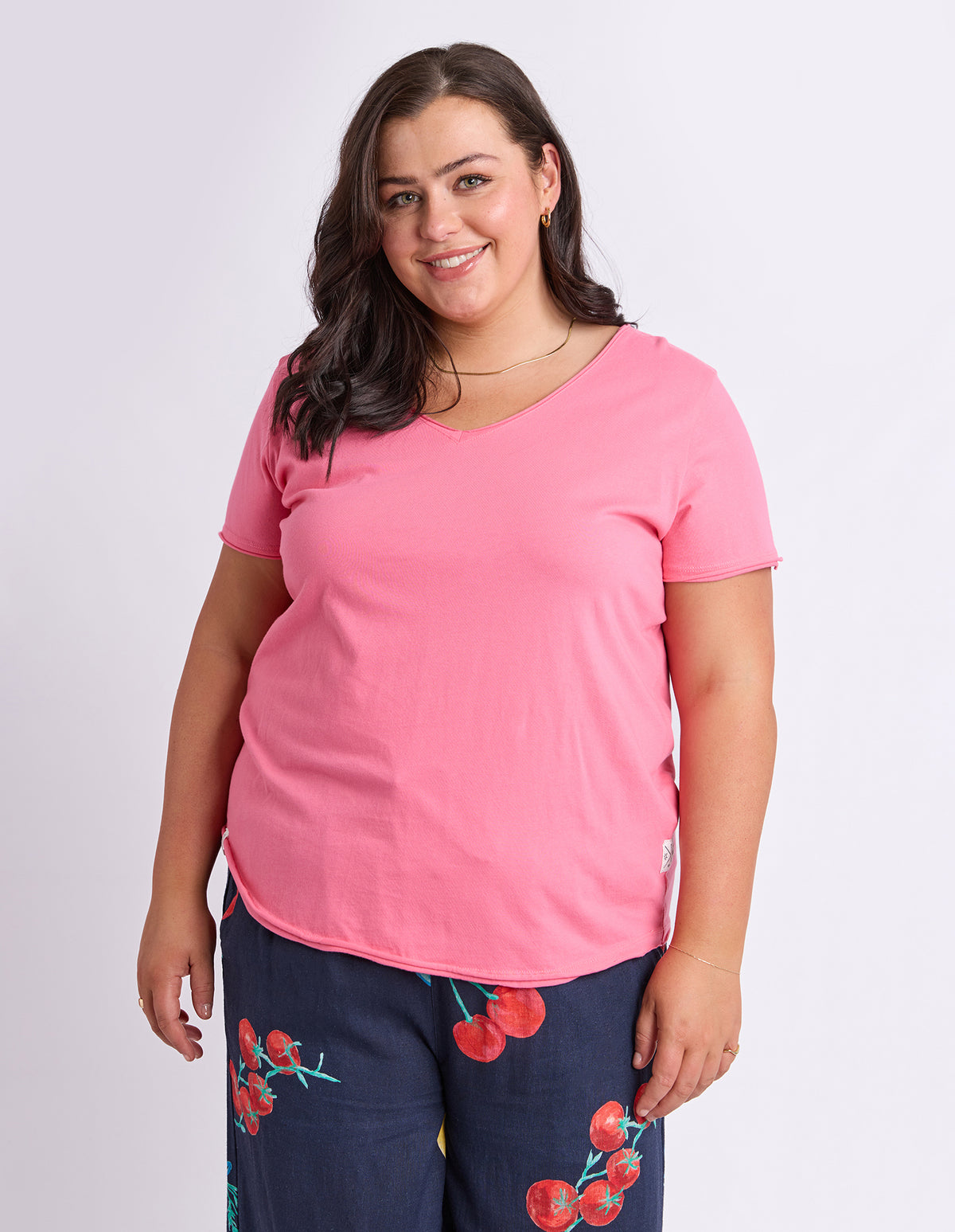 Pima Vee Tee Lemonade Pink
