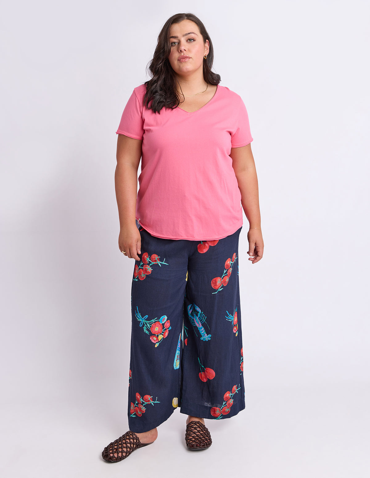 Pima Vee Tee Lemonade Pink
