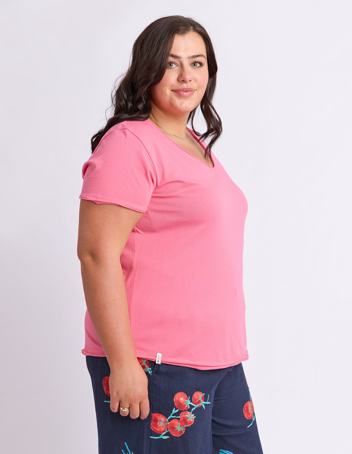 Pima Vee Tee Lemonade Pink