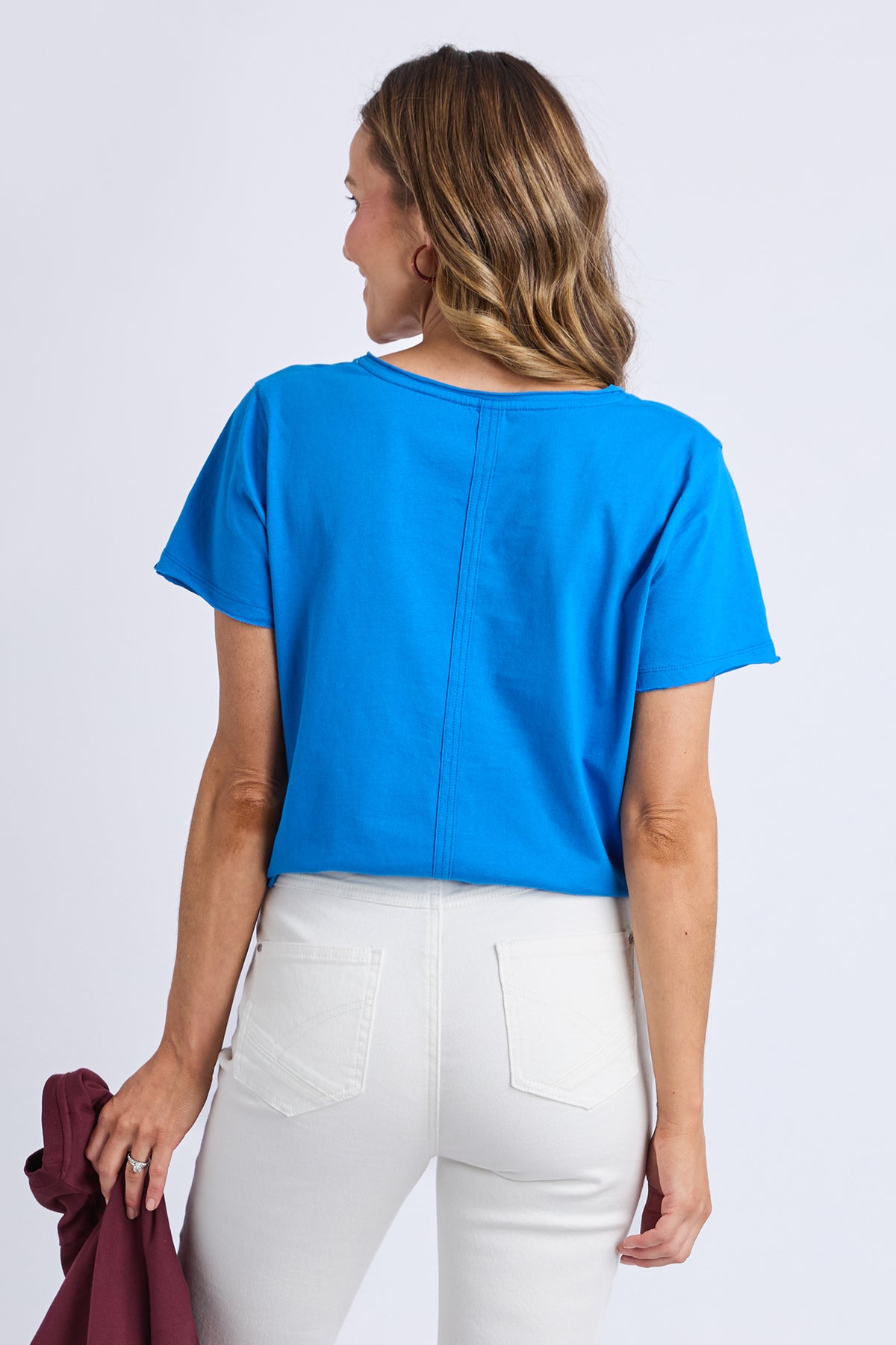 Pima Vee Tee Royal Blue