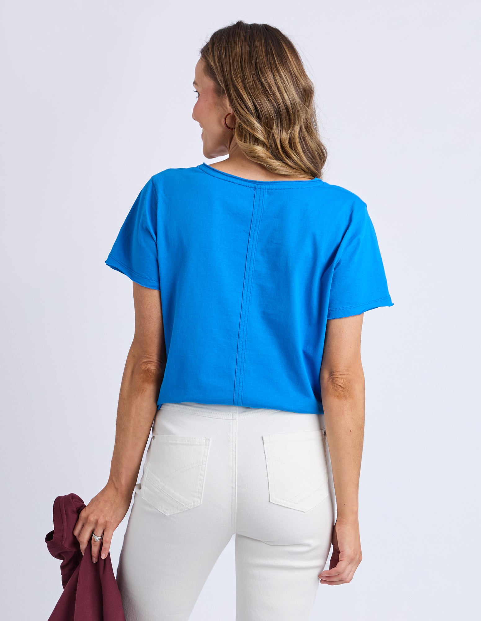 Pima Vee Tee Royal Blue