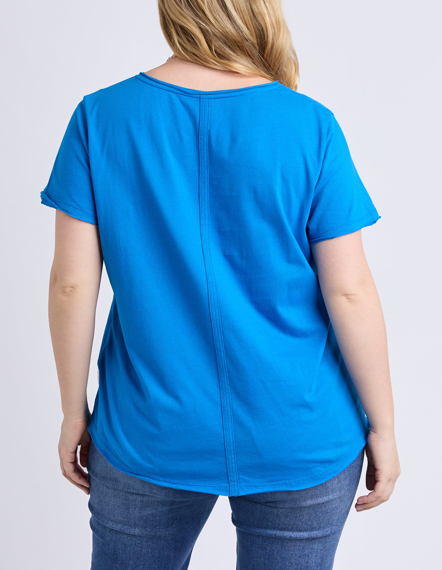 Pima Vee Tee Royal Blue