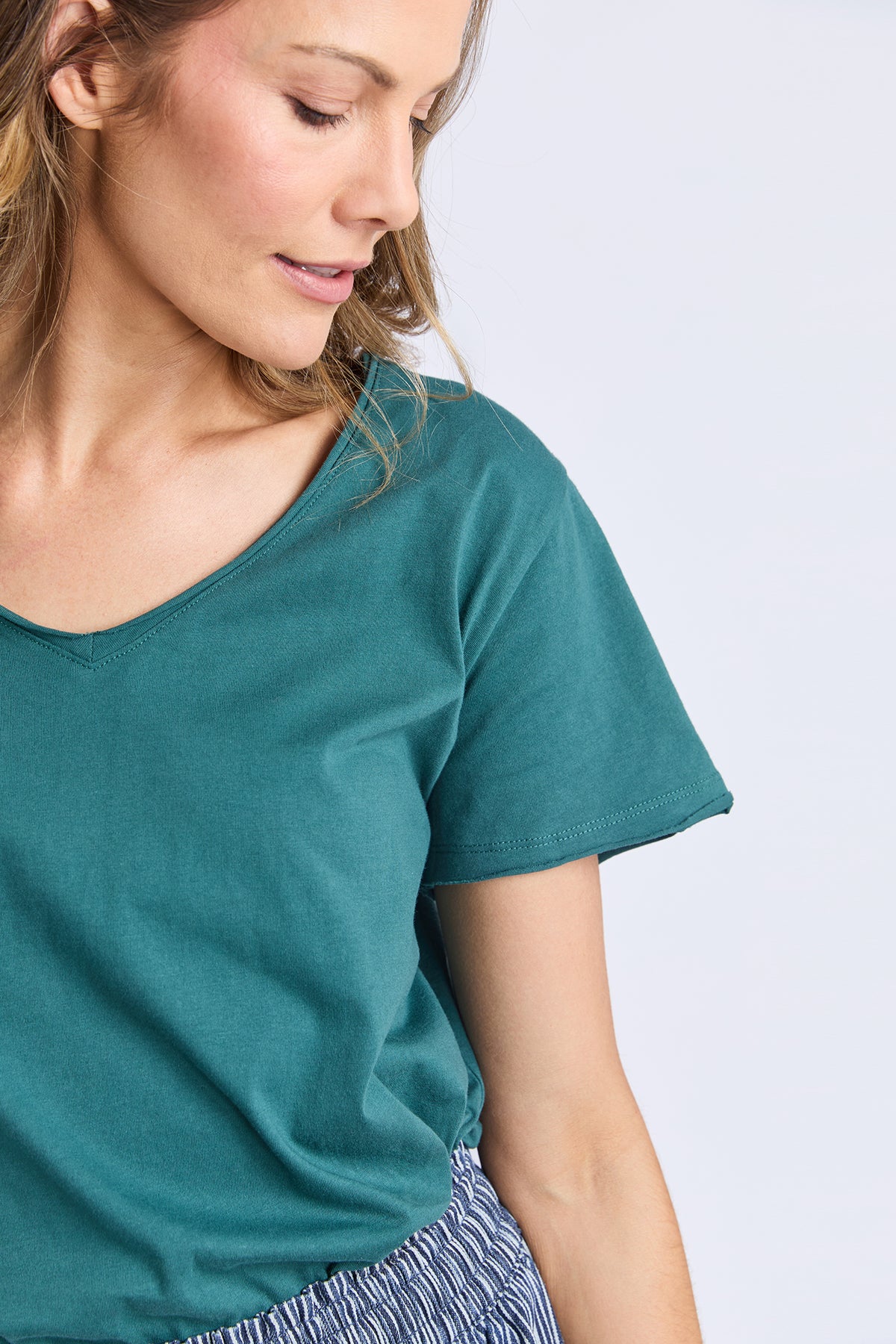 Pima Vee Tee Teal