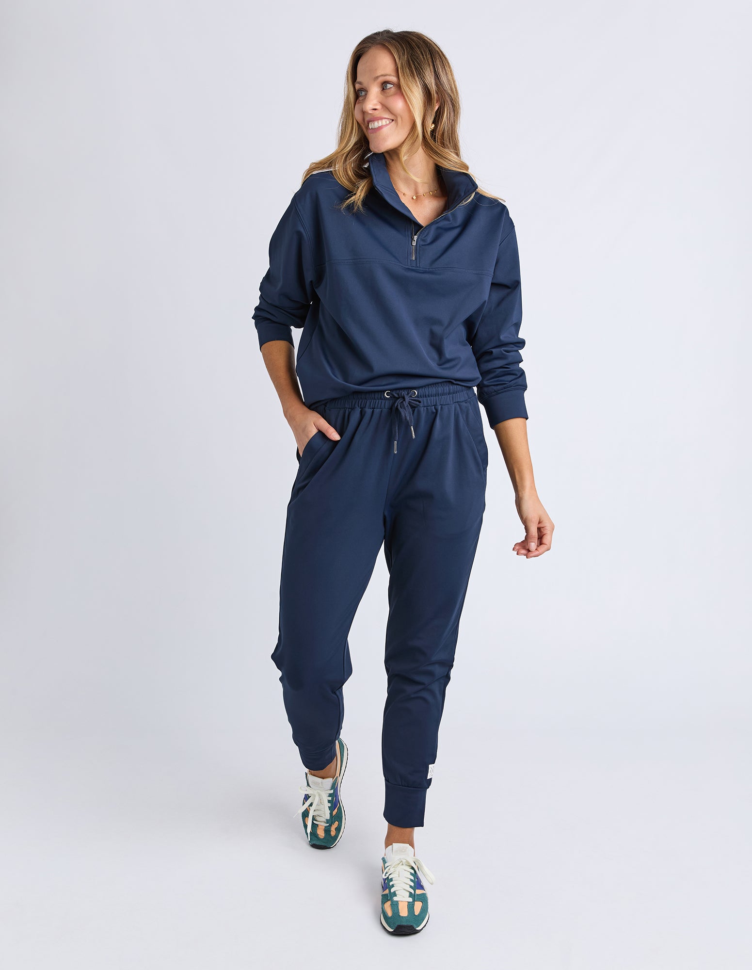 Alexis Track Pant Navy