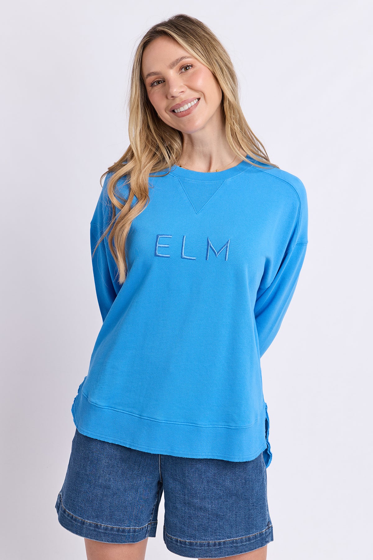 Established Crew Azure Blue