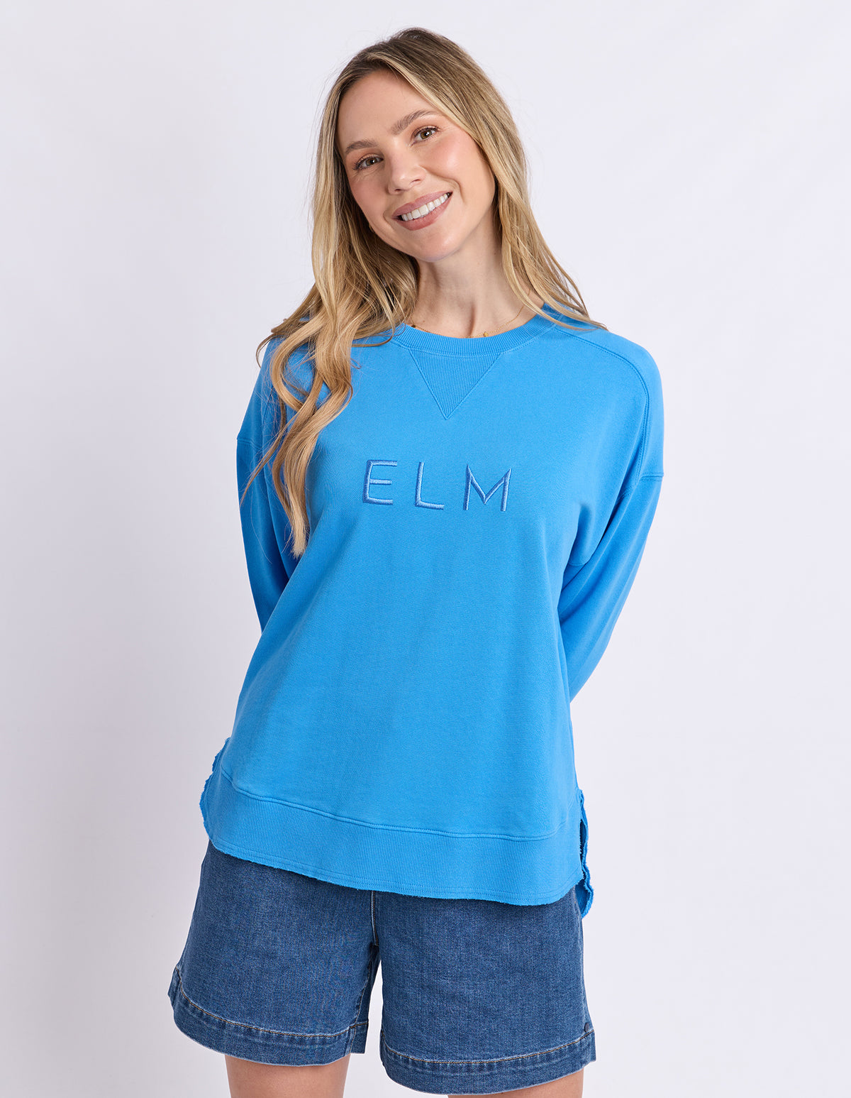 Established Crew Azure Blue