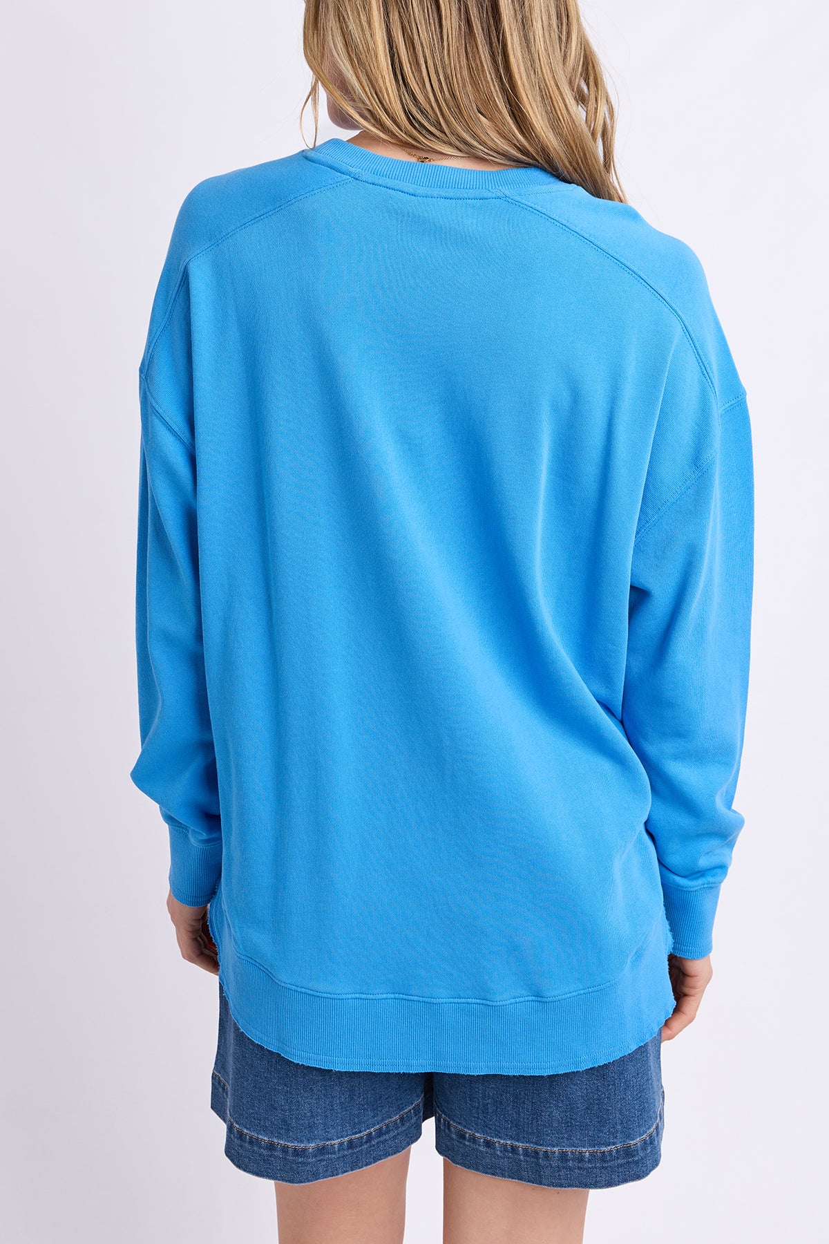 Established Crew Azure Blue