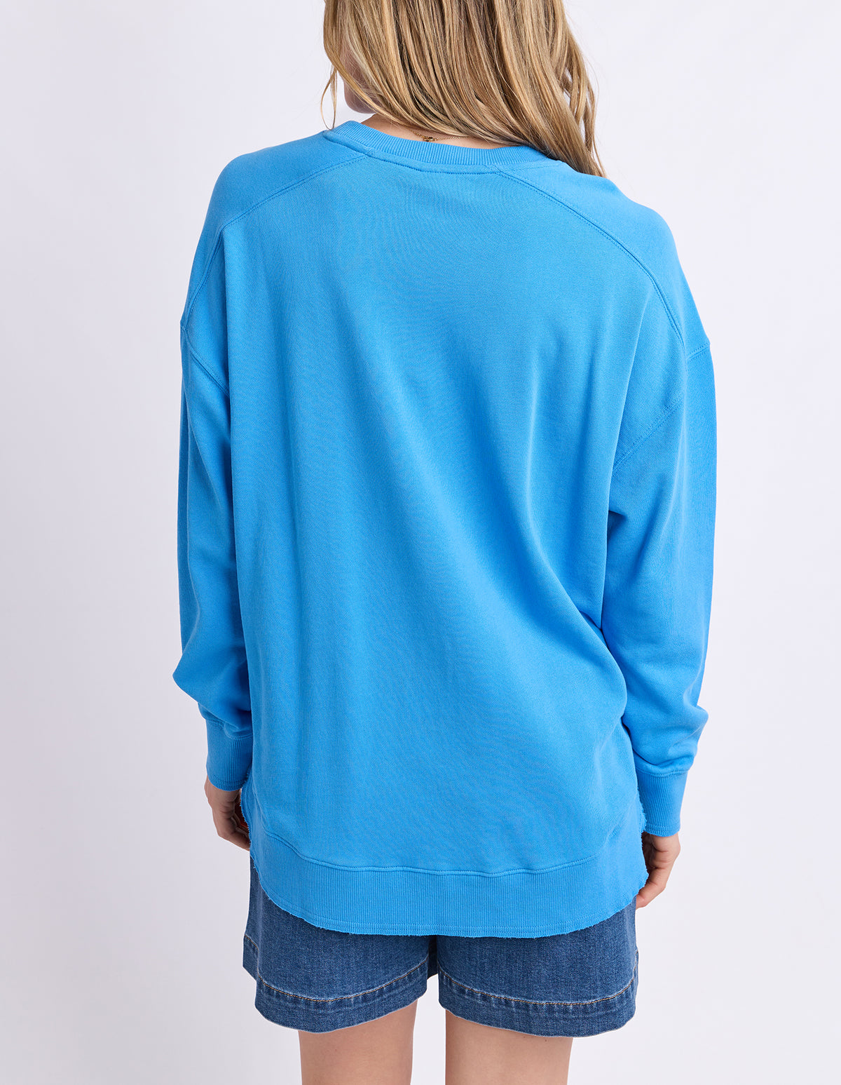 Established Crew Azure Blue