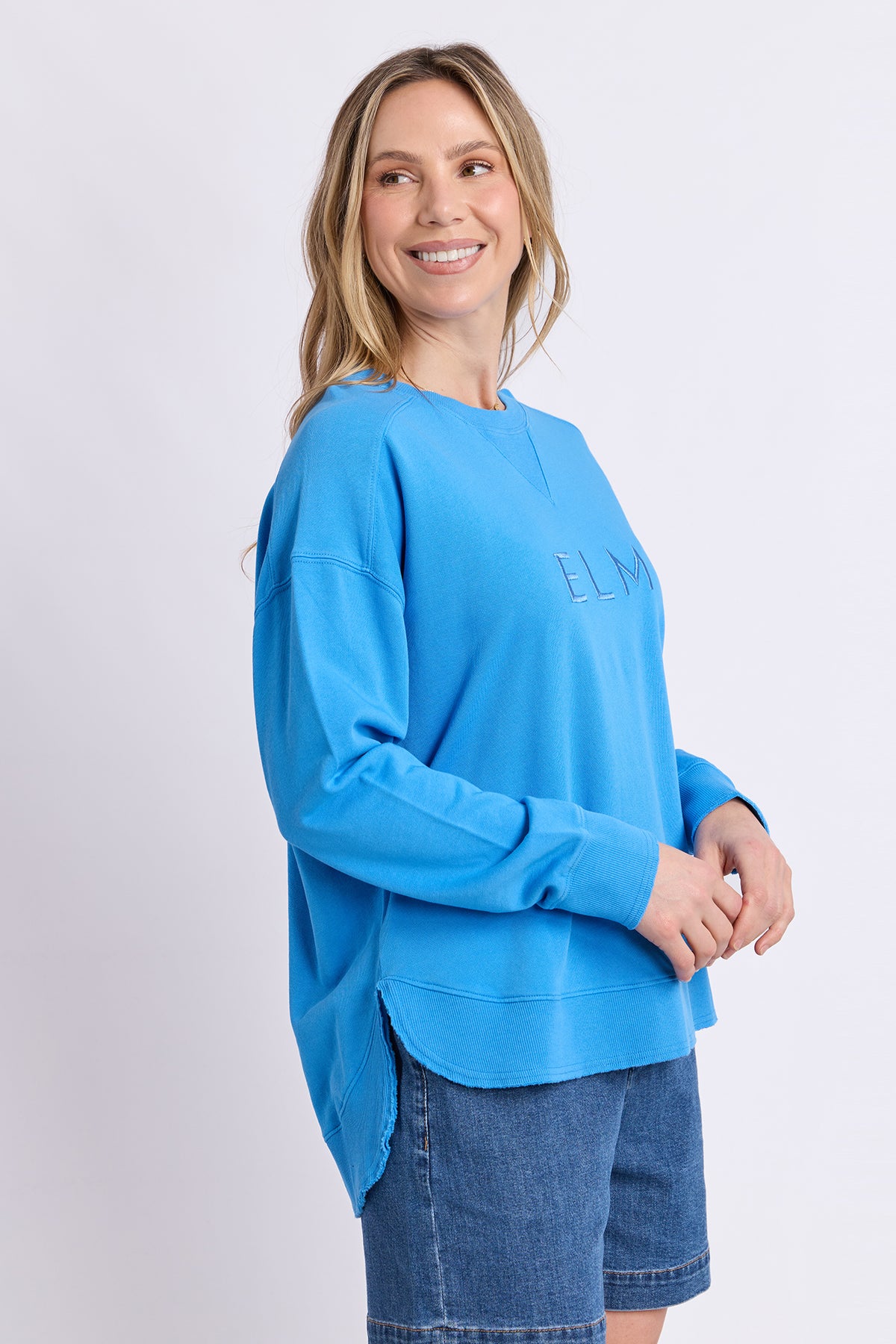 Established Crew Azure Blue