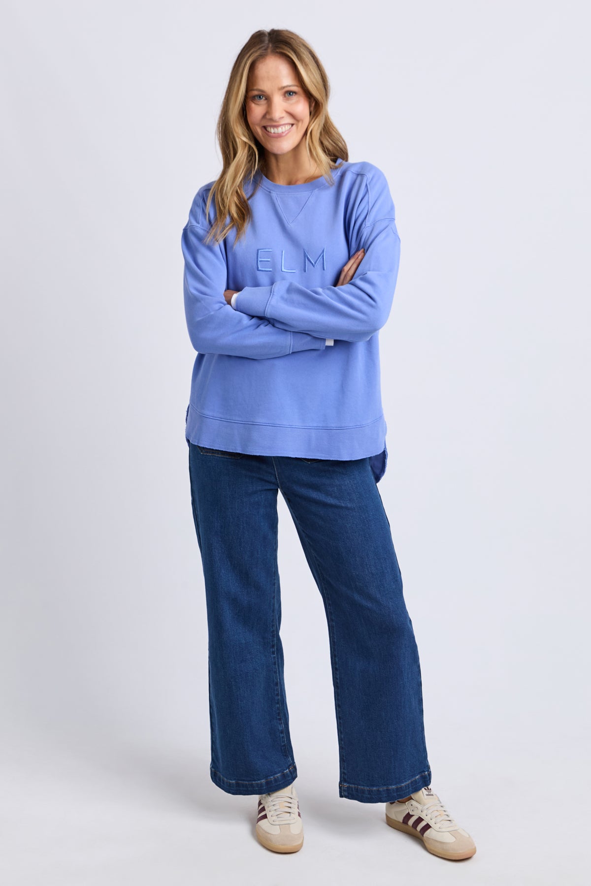 Established Crew Cornflower