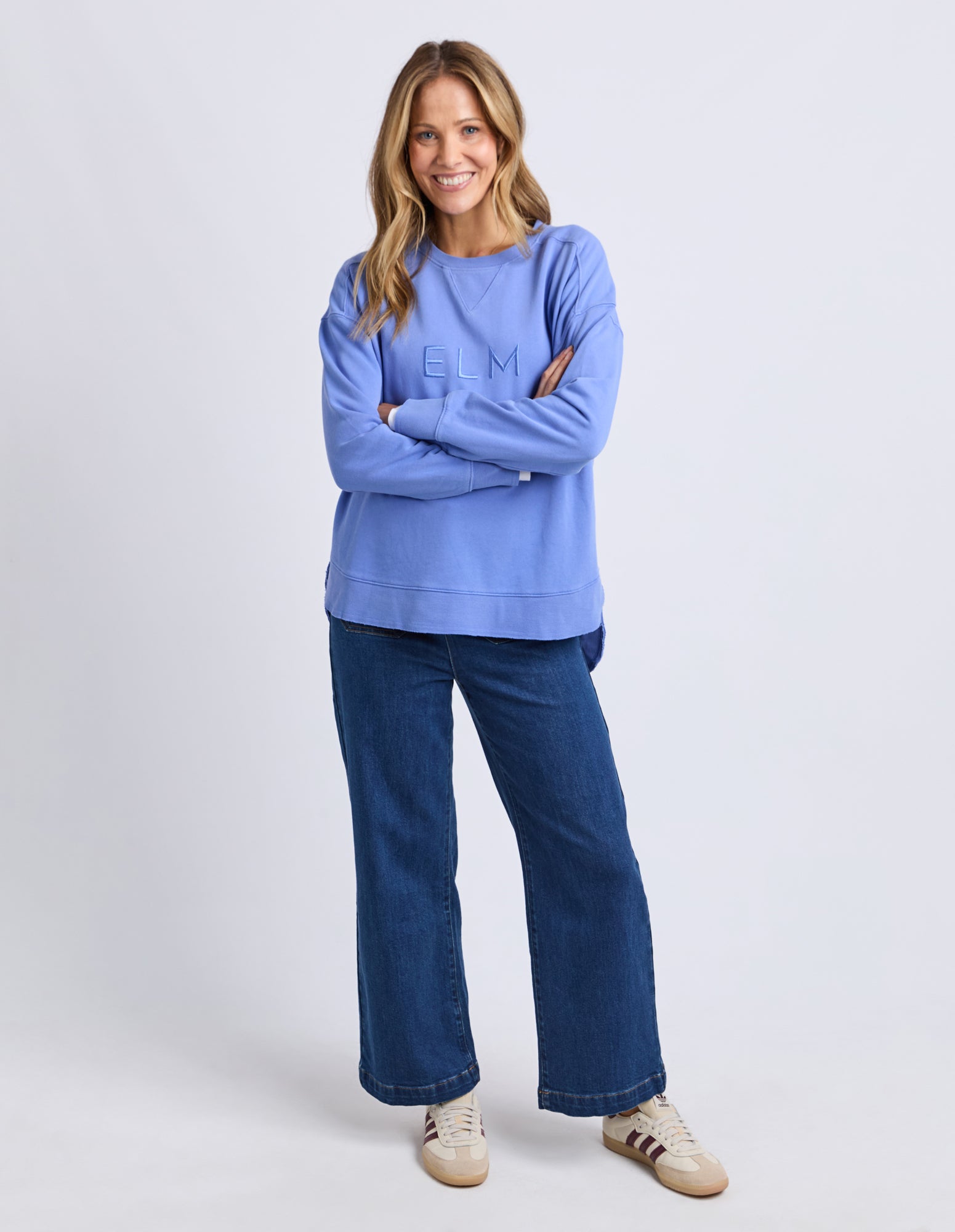 Established Crew Cornflower