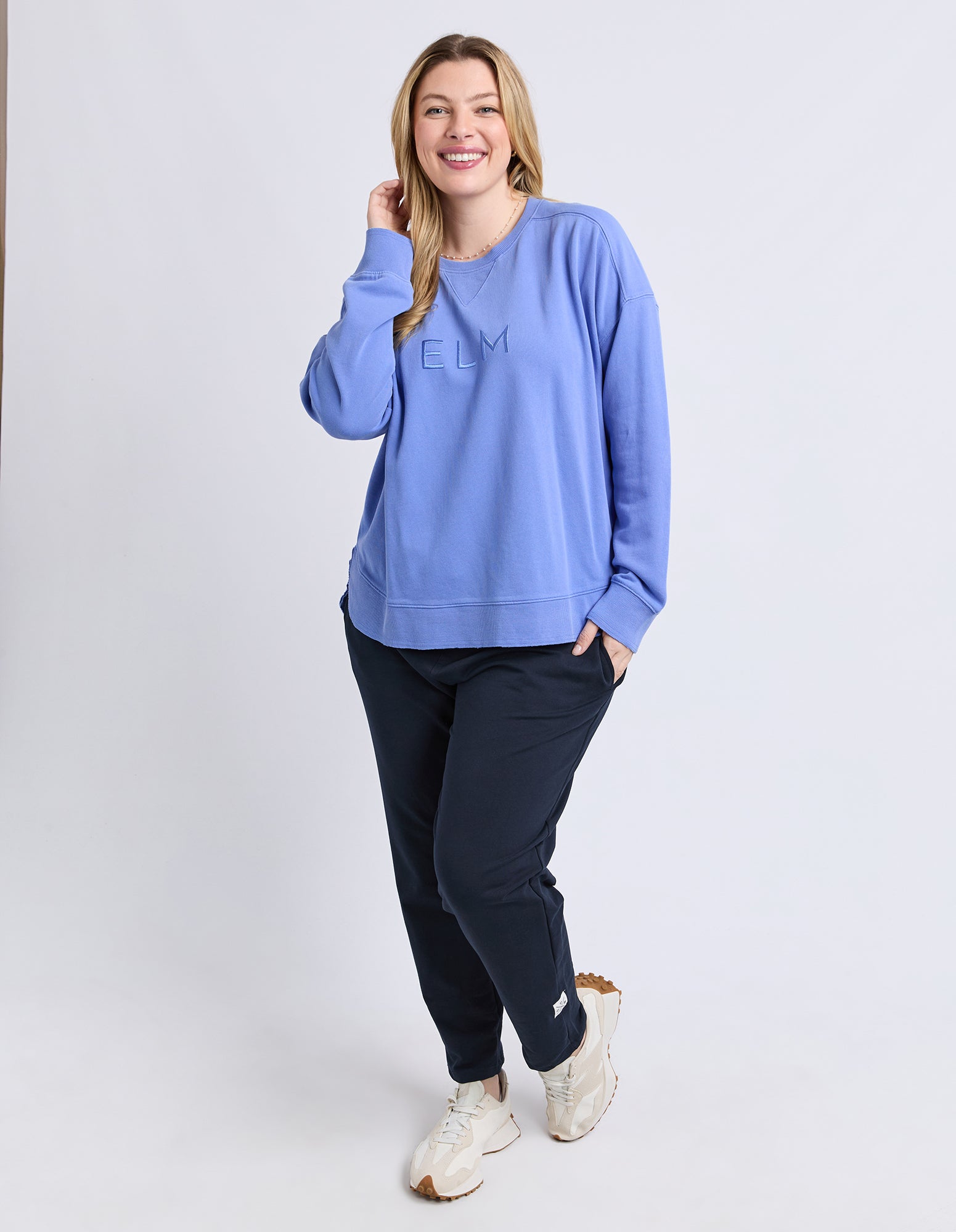 Established Crew Cornflower