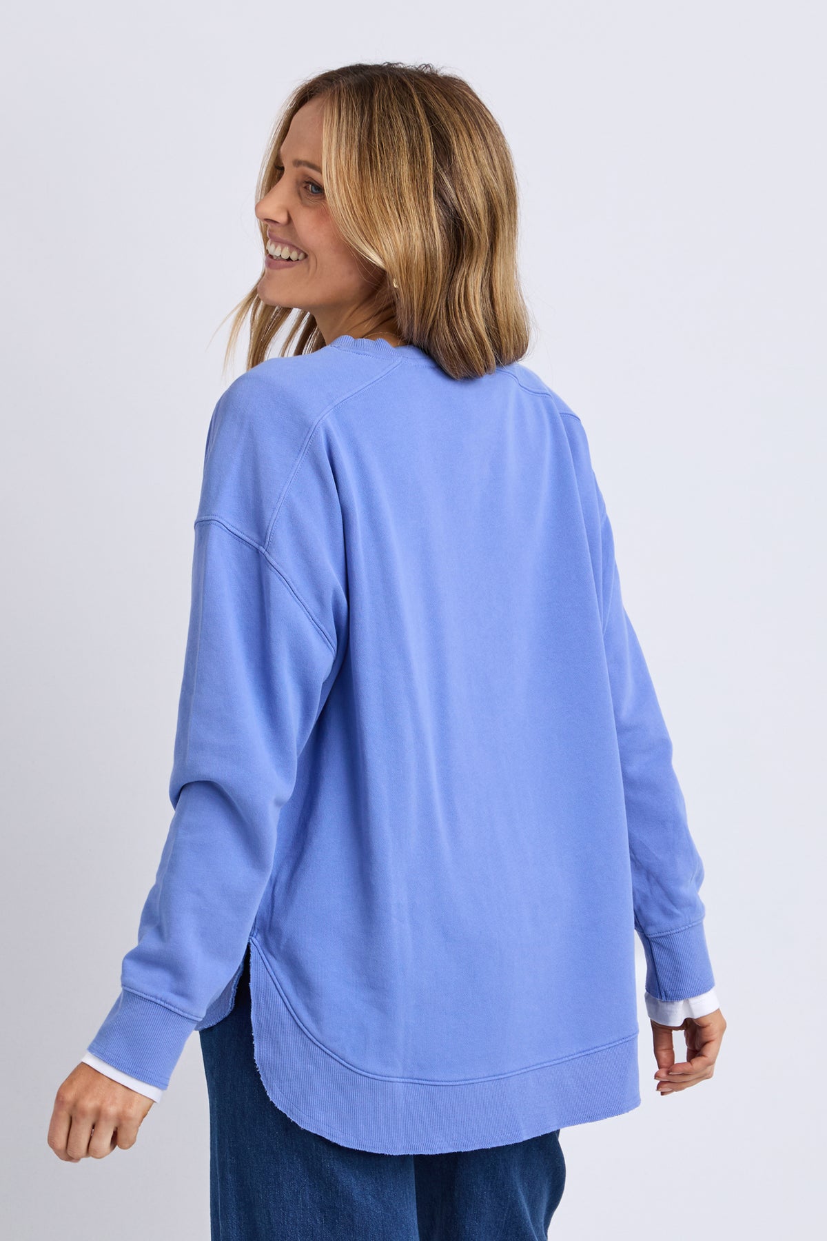 Established Crew Cornflower