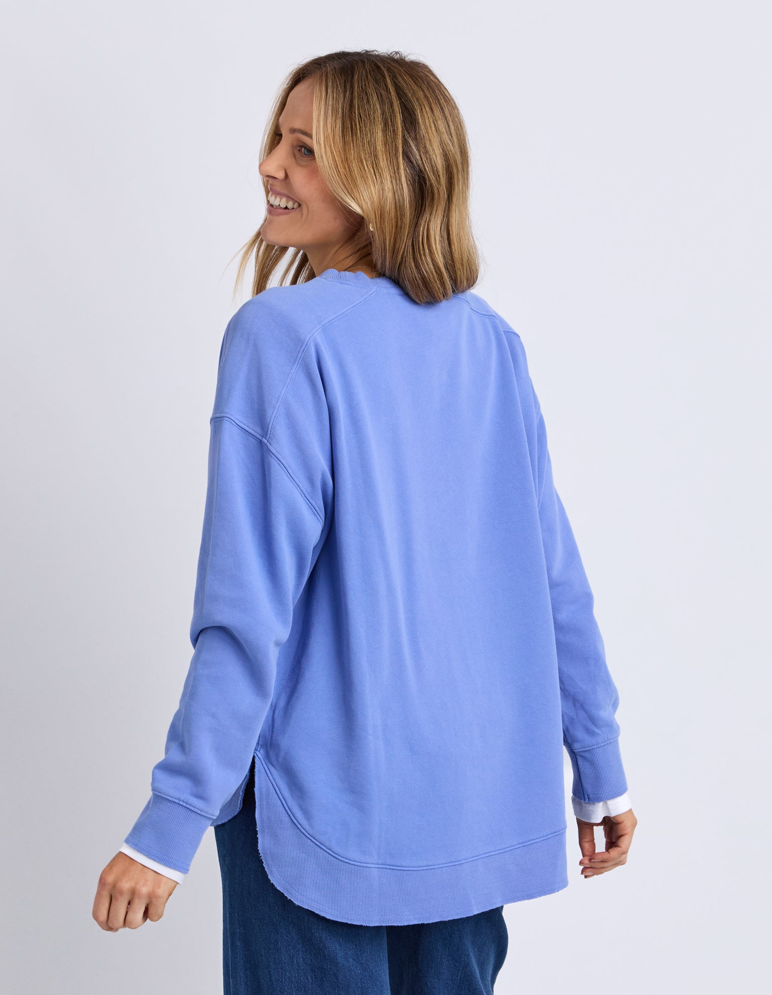 Established Crew Cornflower