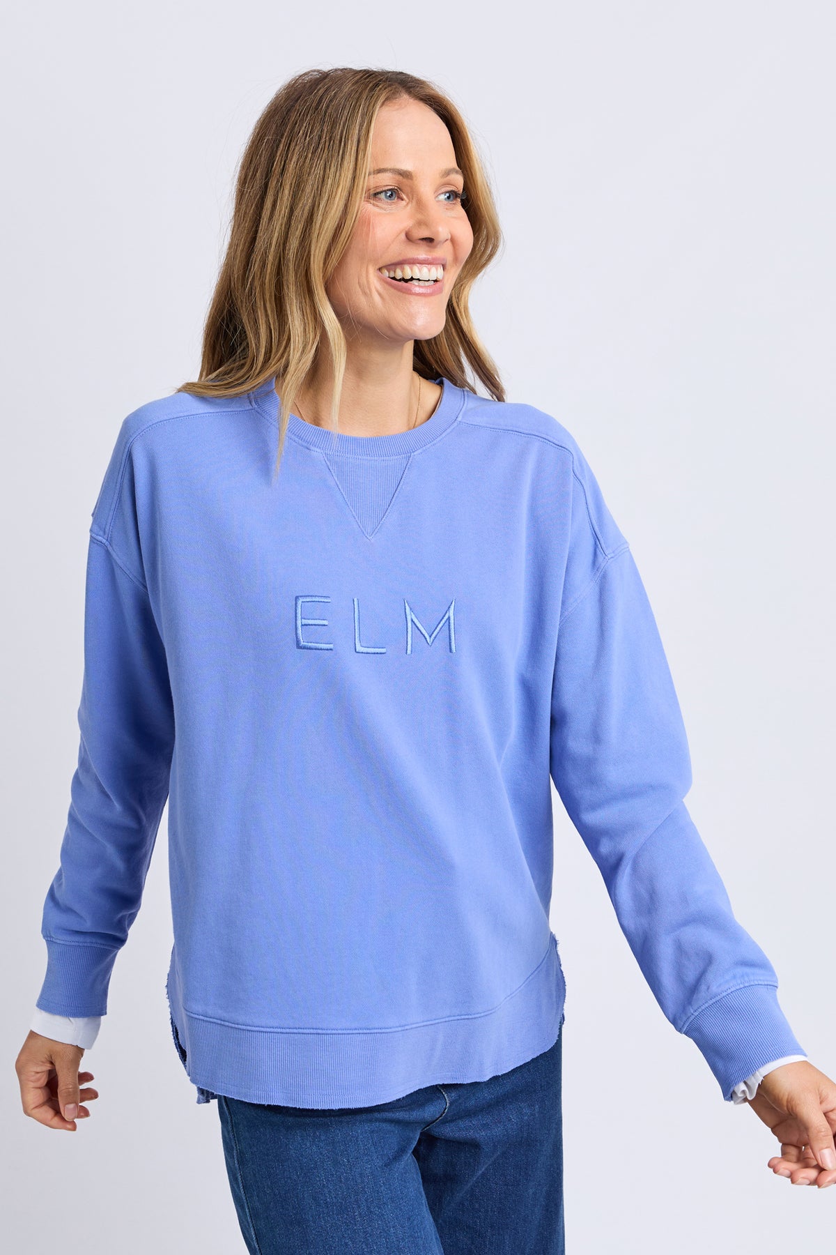 Established Crew Cornflower