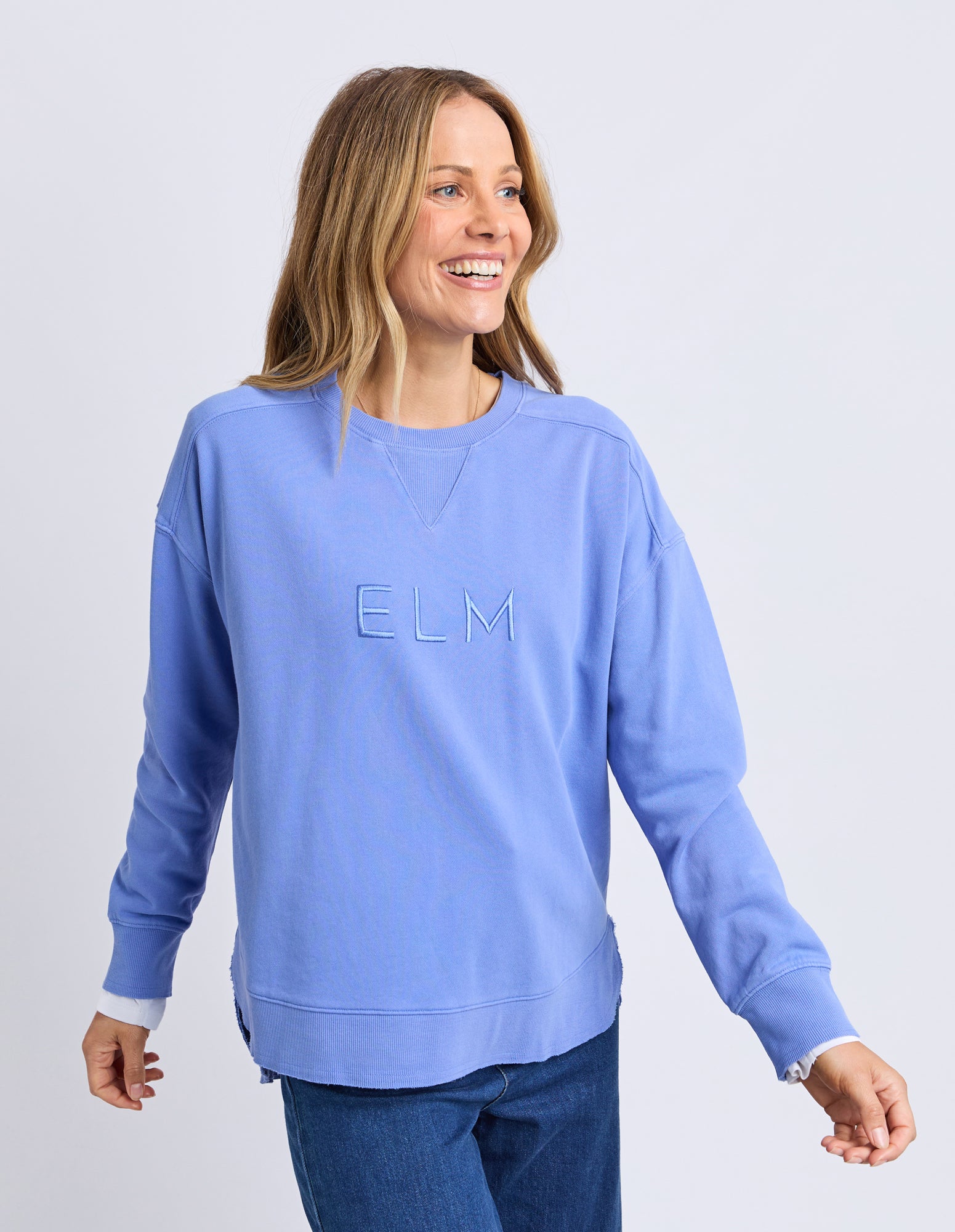 Established Crew Cornflower