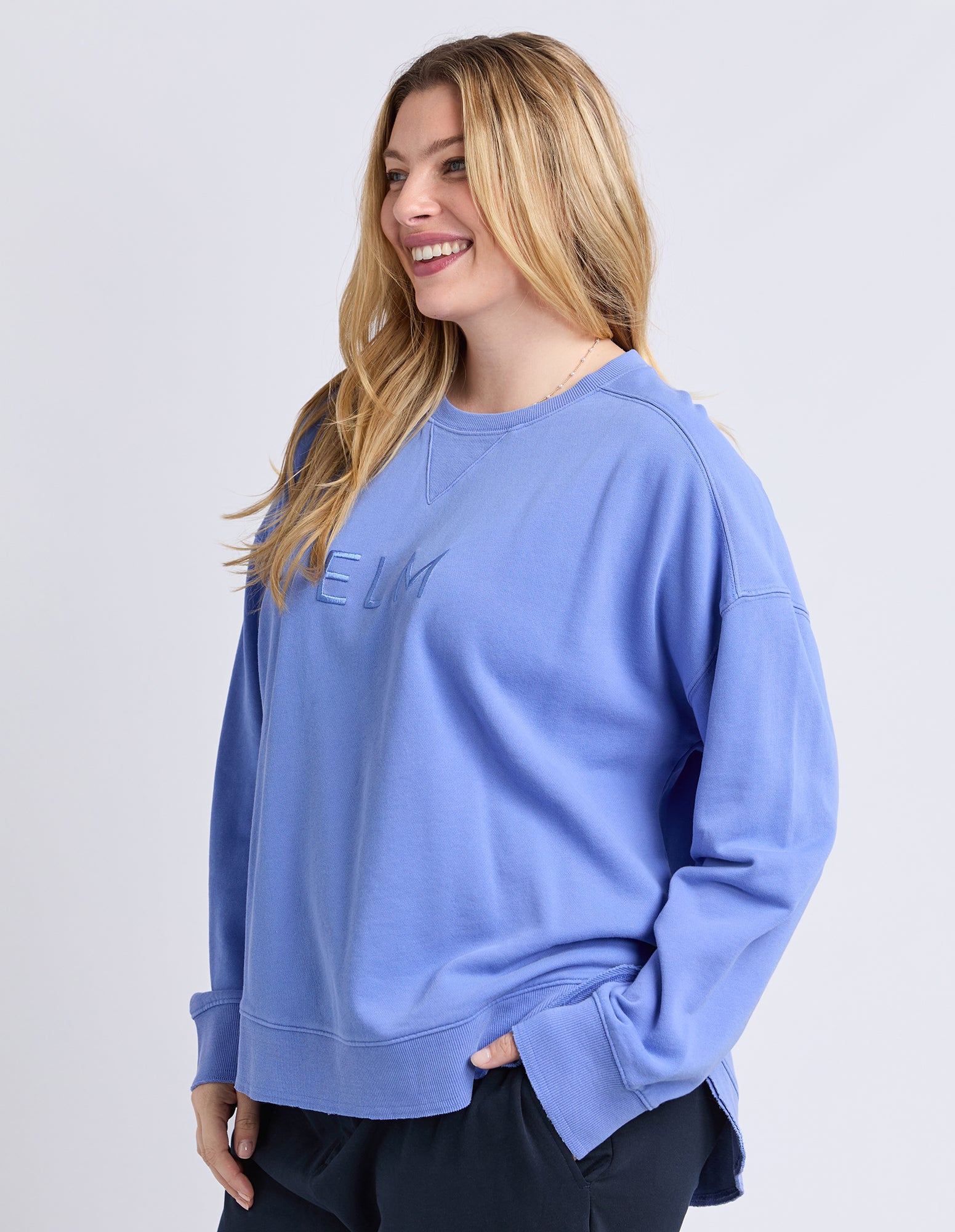 Established Crew Cornflower