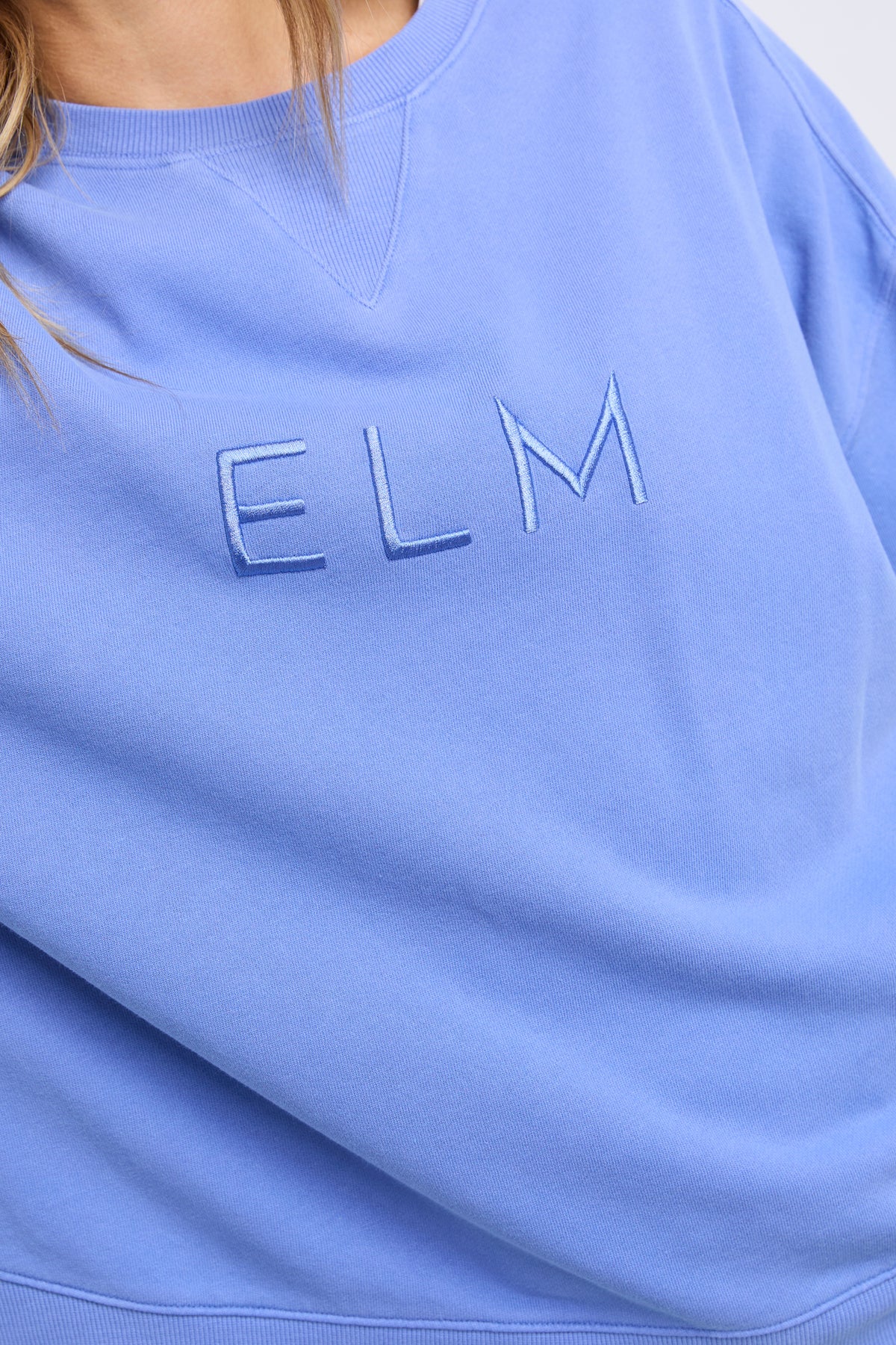Established Crew Cornflower