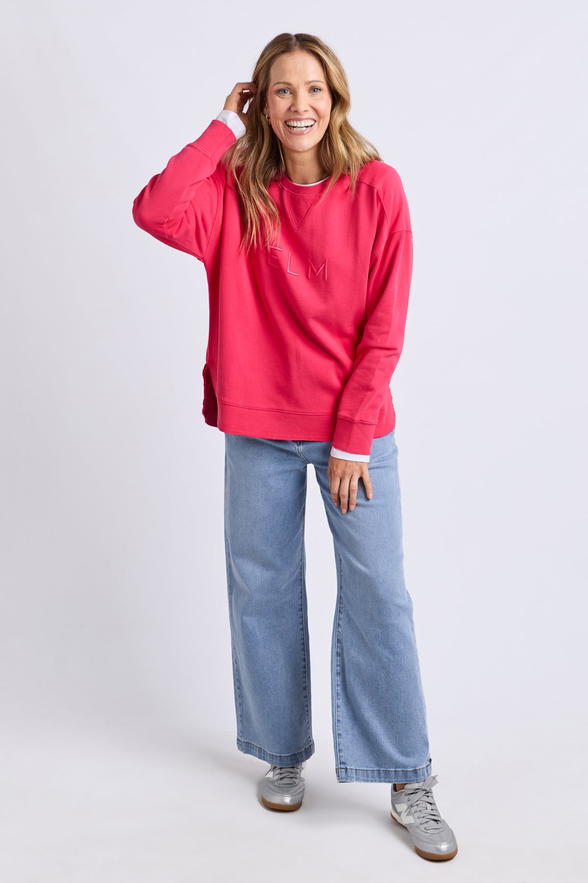 Established Crew Dark Pink