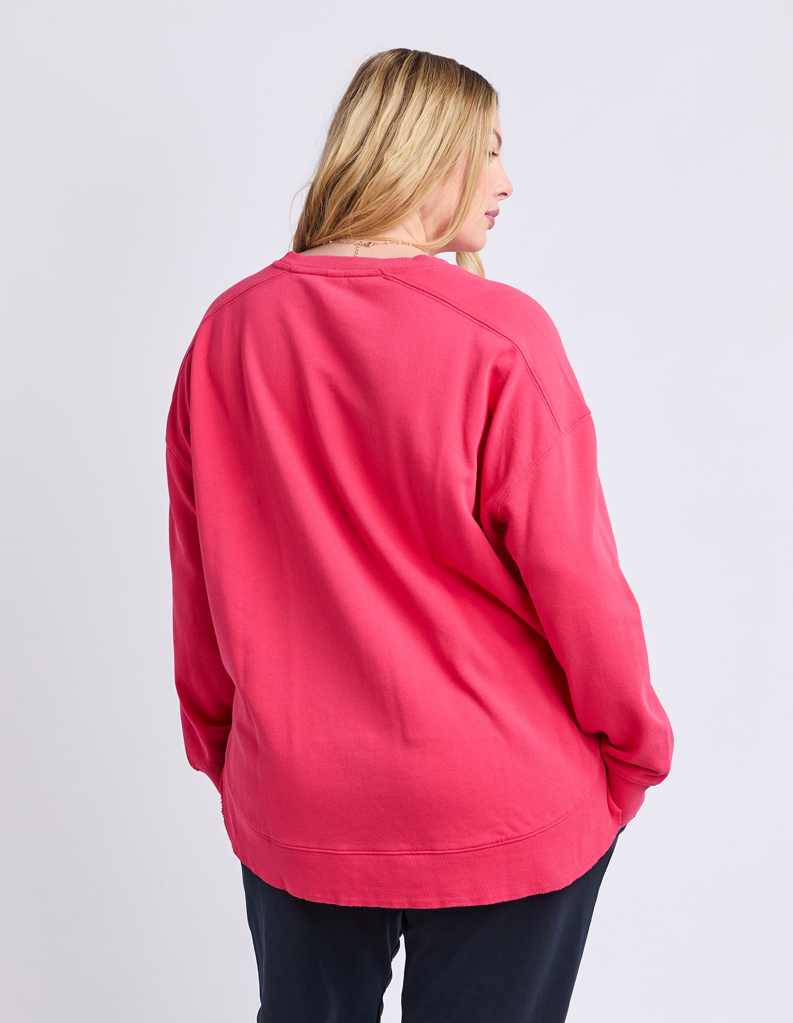 Established Crew Dark Pink