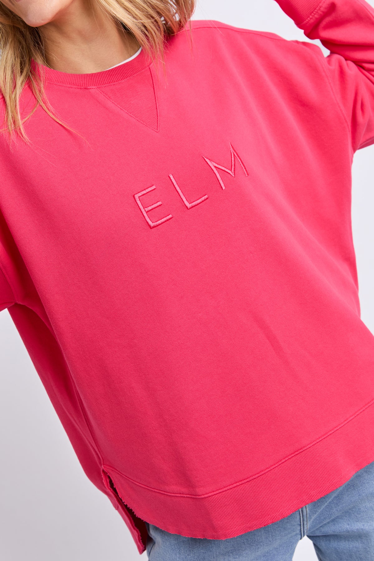 Established Crew Dark Pink