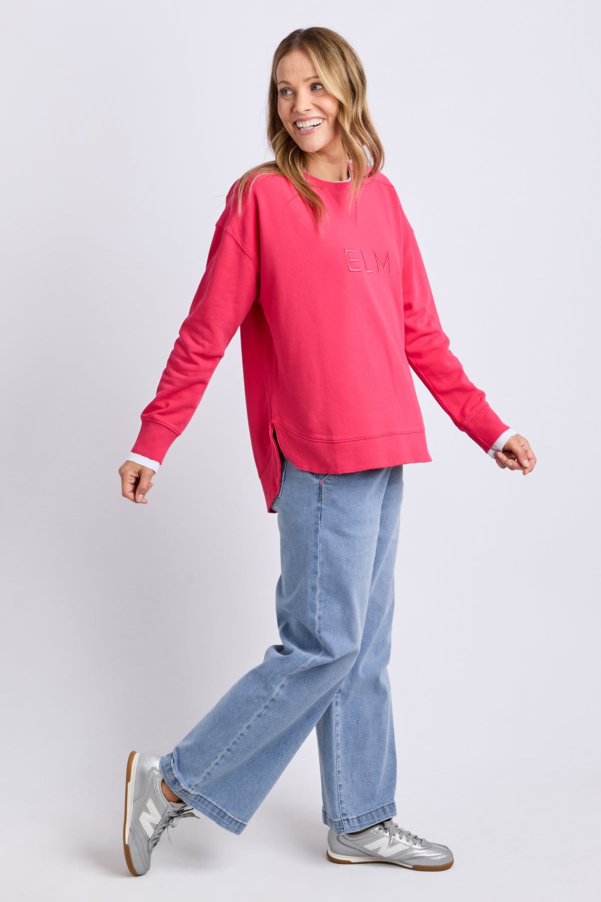 Established Crew Dark Pink
