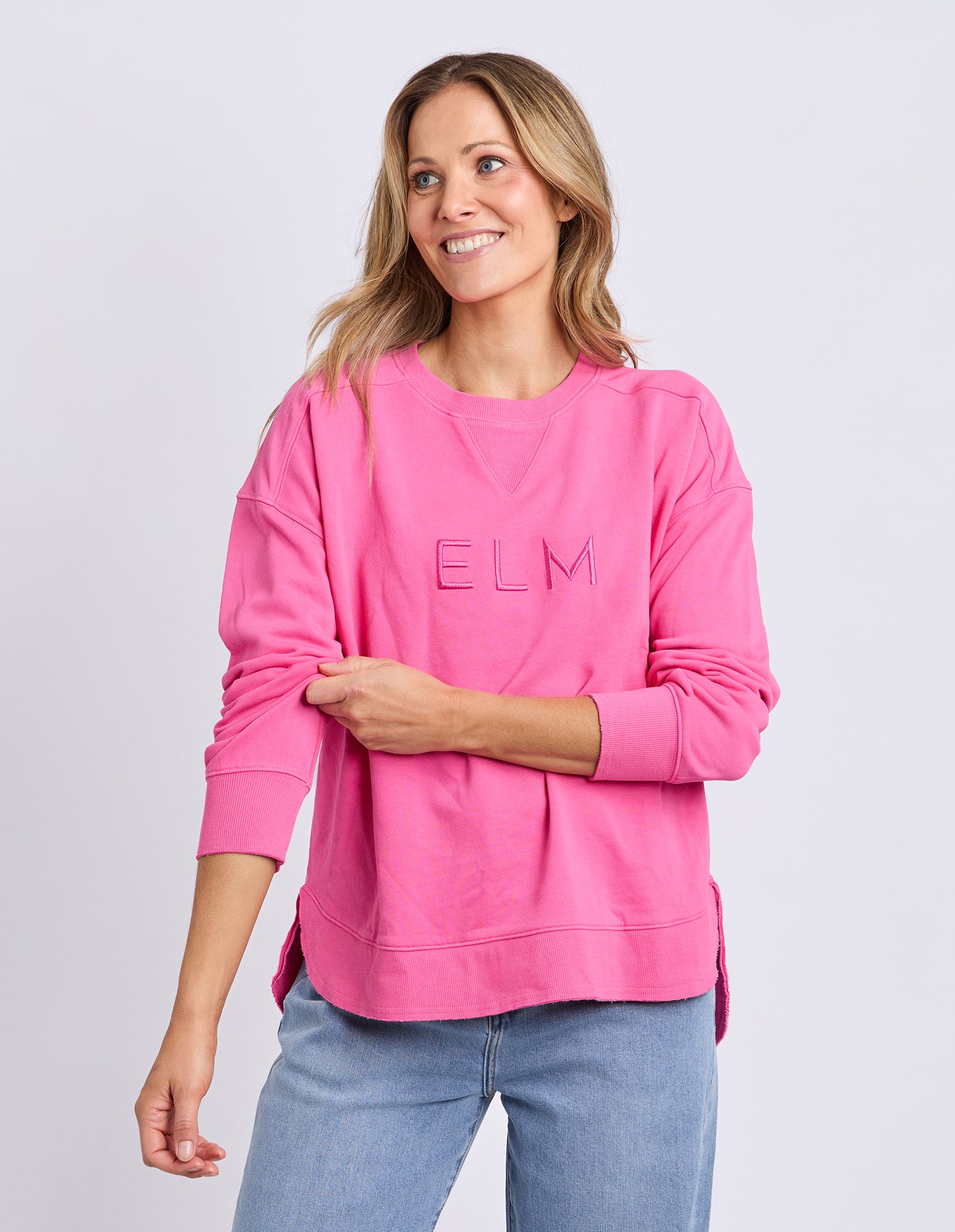 Established Crew Hot Pink