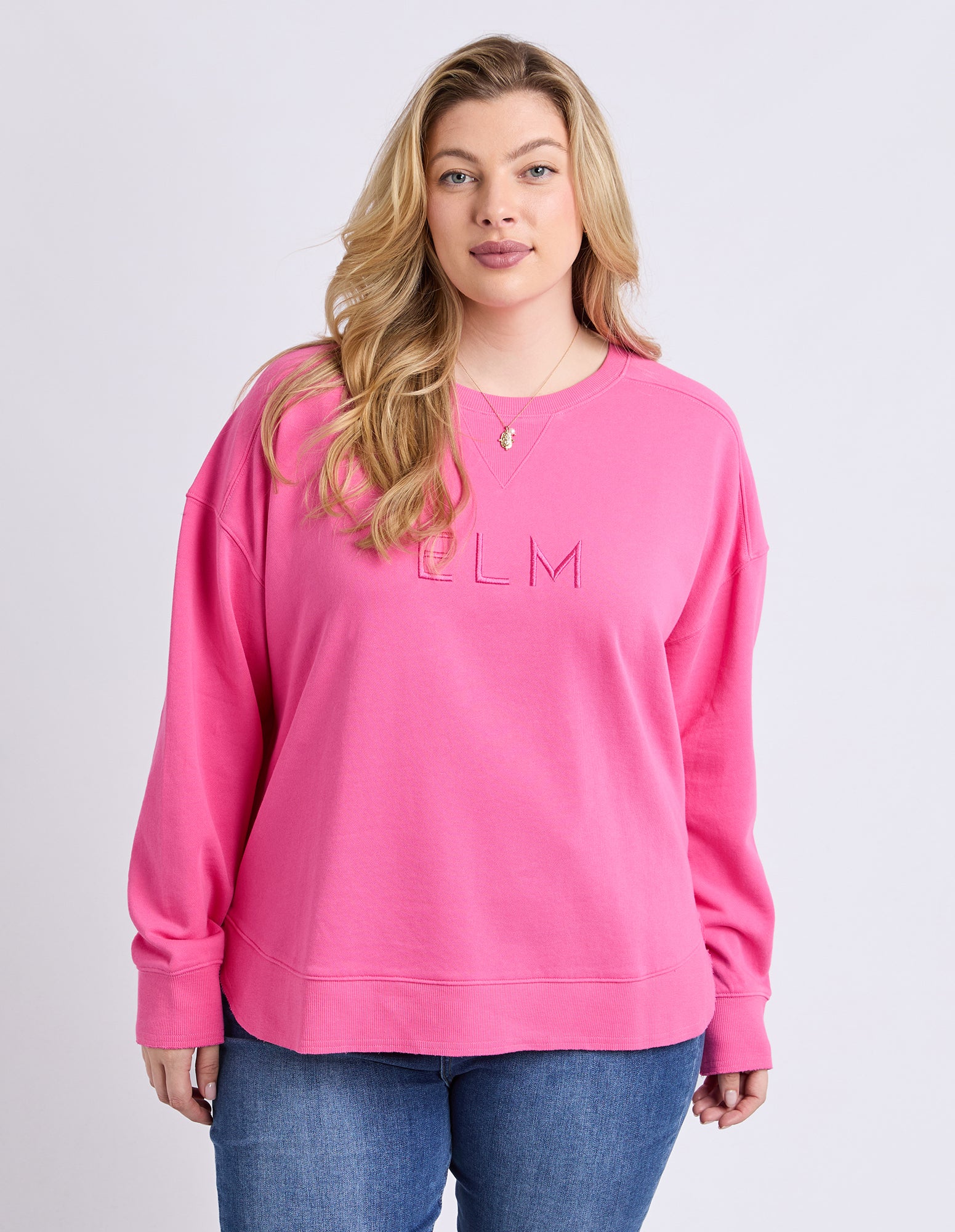Established Crew Hot Pink