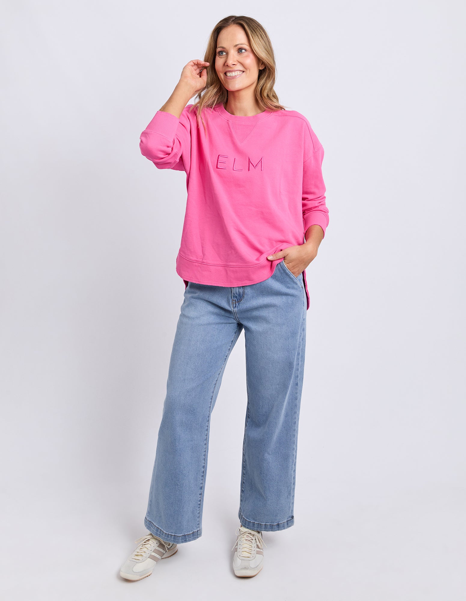Established Crew Hot Pink