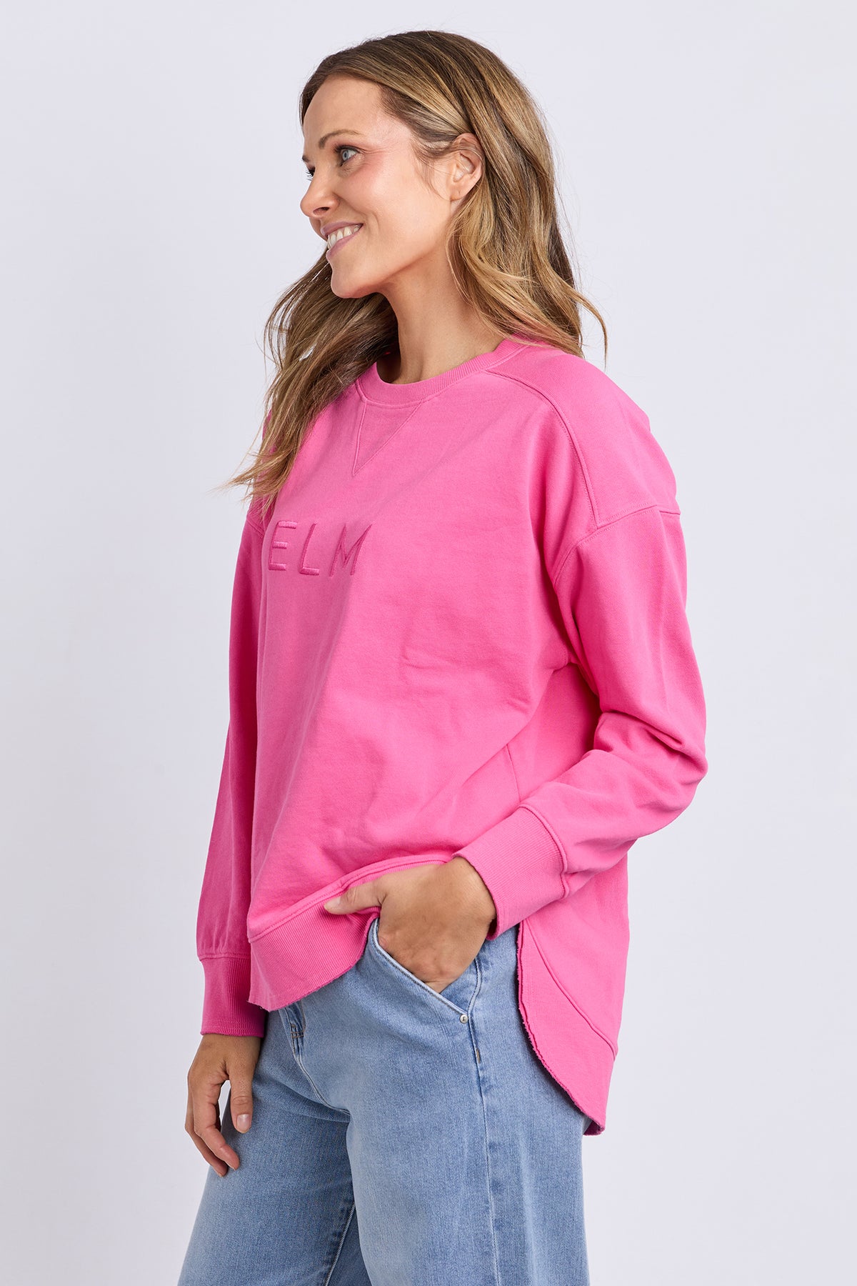 Established Crew Hot Pink